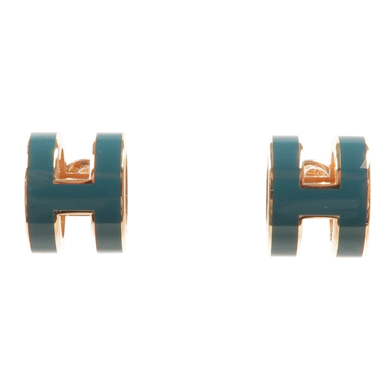 HERMES 金屬Pop H耳環