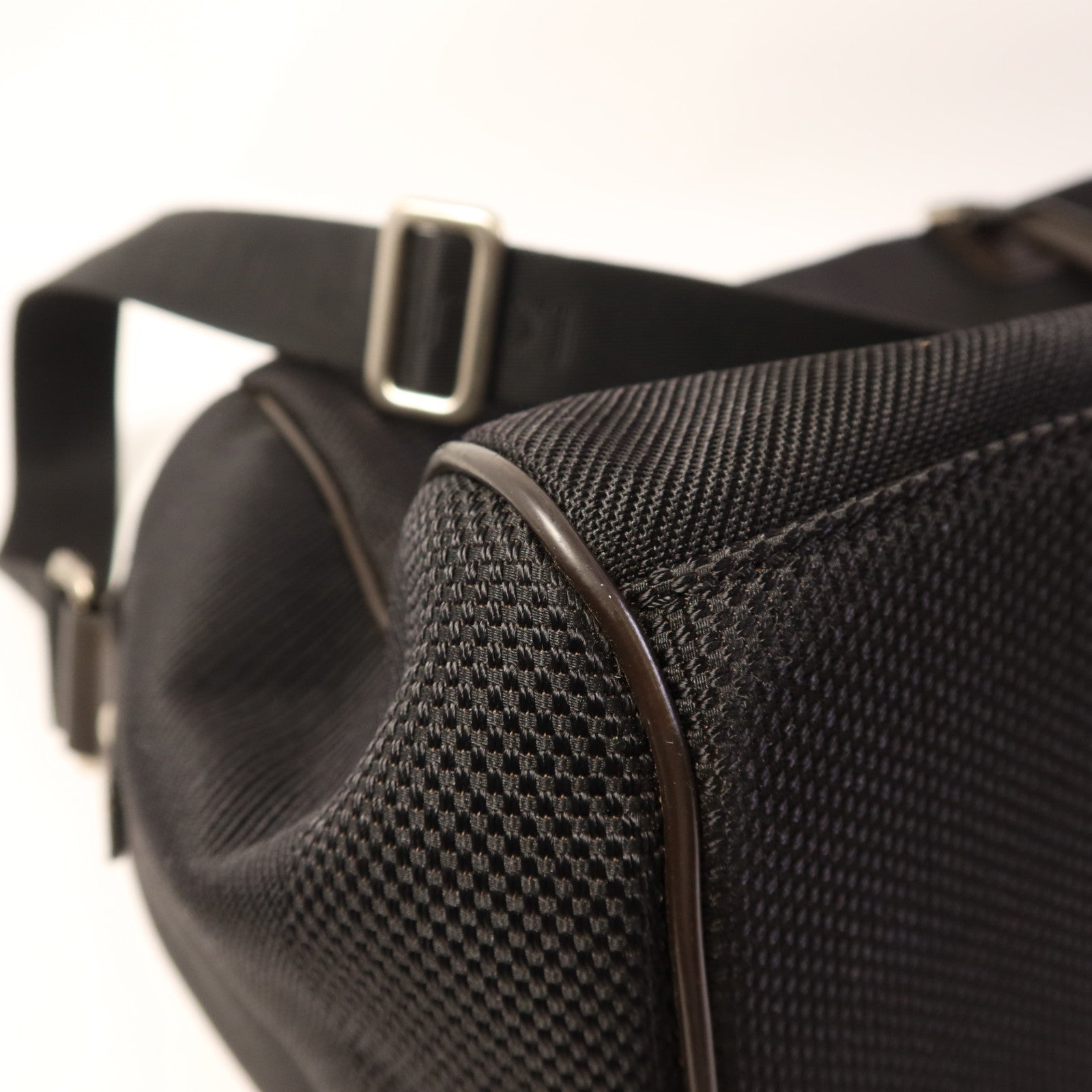 LOUIS VUITTON Damier Geant Albatros Boston Bag銀扣手挽肩背兩用袋