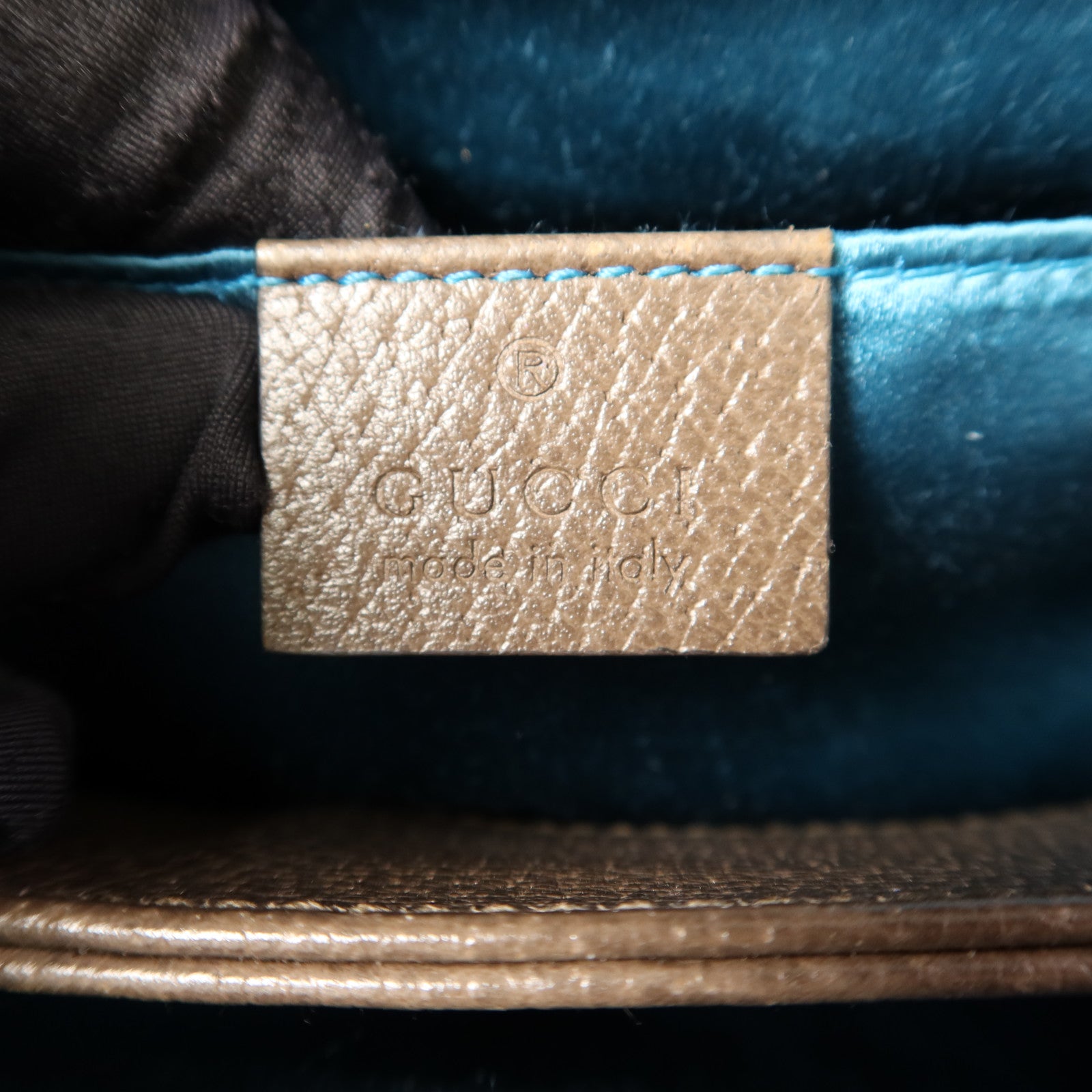 GUCCI 塗層帆布Ophidia GG Chain Shoulder Bag金扣鏈帶肩背袋