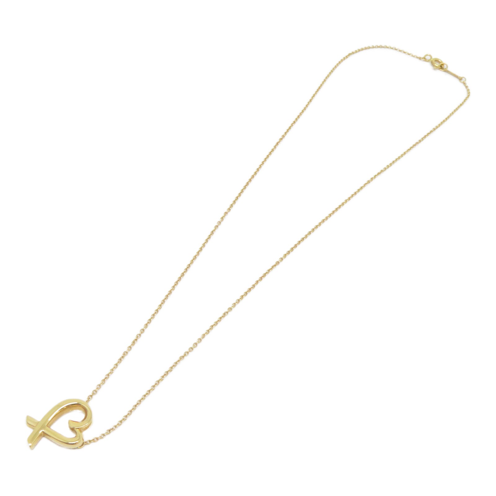 TIFFANY＆CO 18K黃金Loving Heart Necklace項鍊