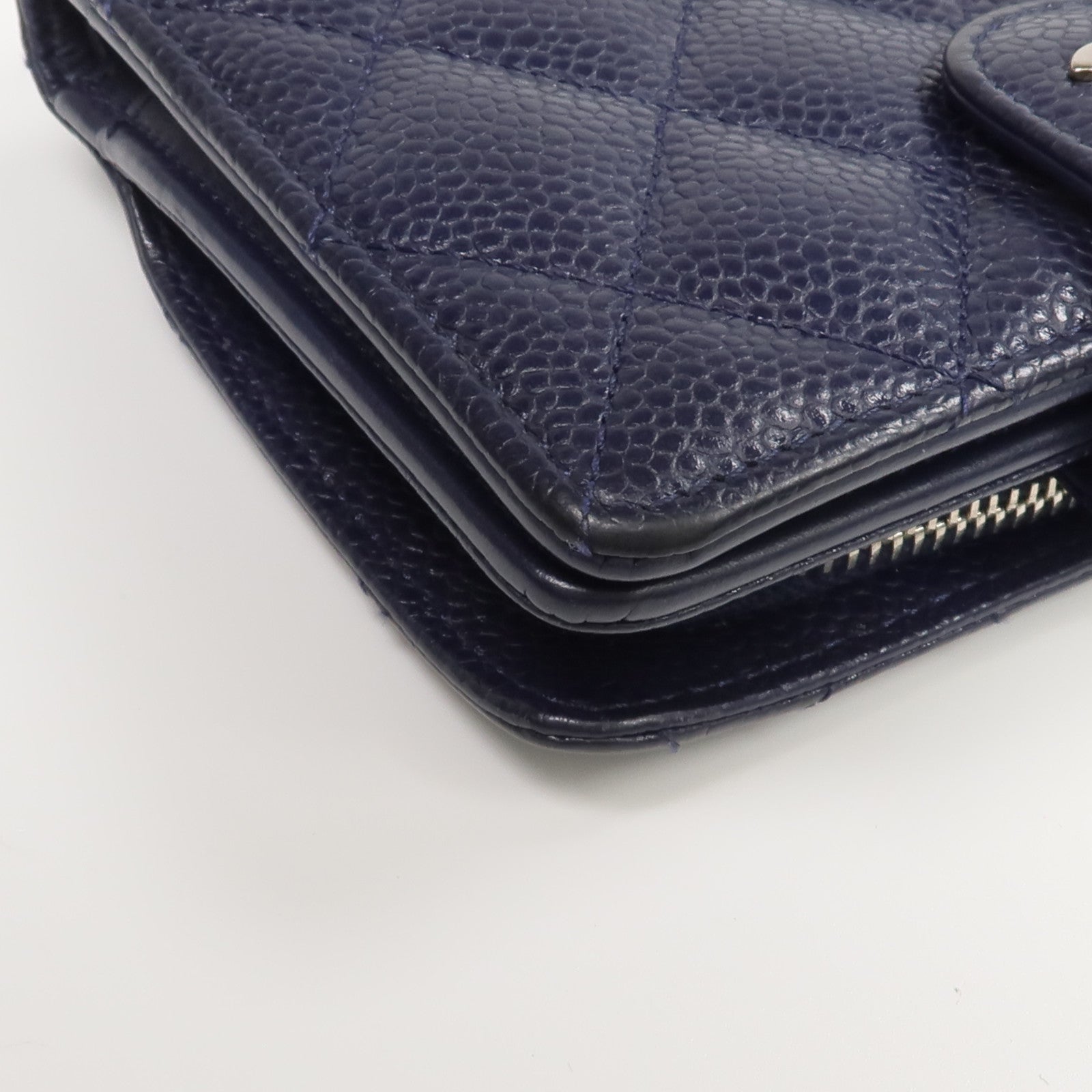 CHANEL 牛皮皮革Bifold Wallet錢包