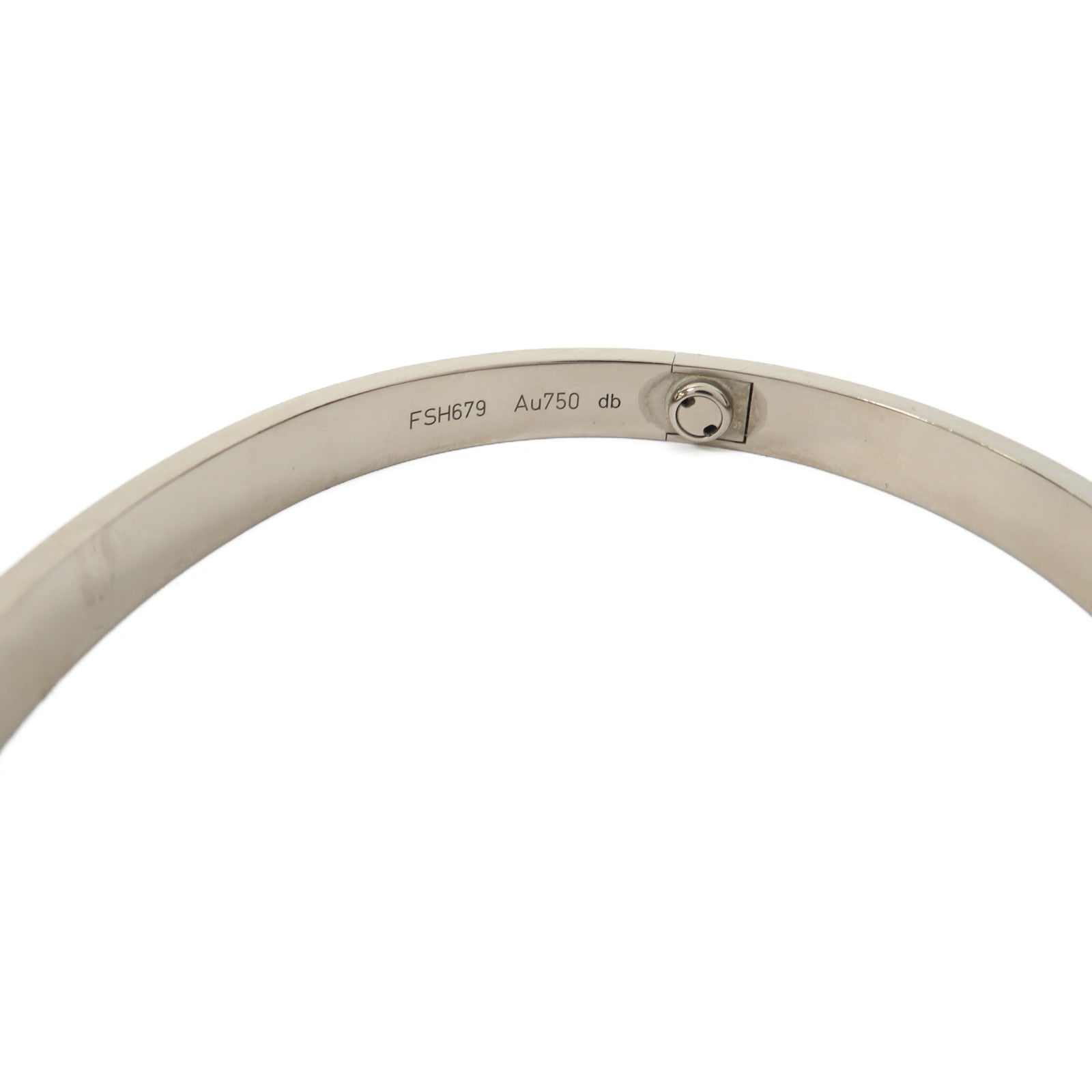 CARTIER 18K白金Love Bracelet手鐲Cartier#20