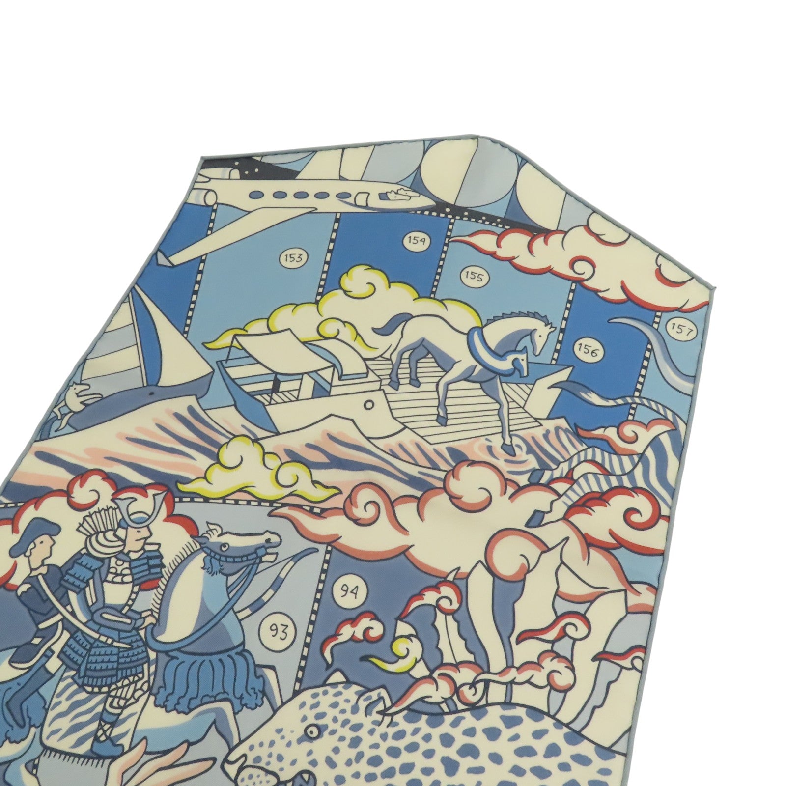 HERMES 絲質Maxi Twilly Scarf絲巾