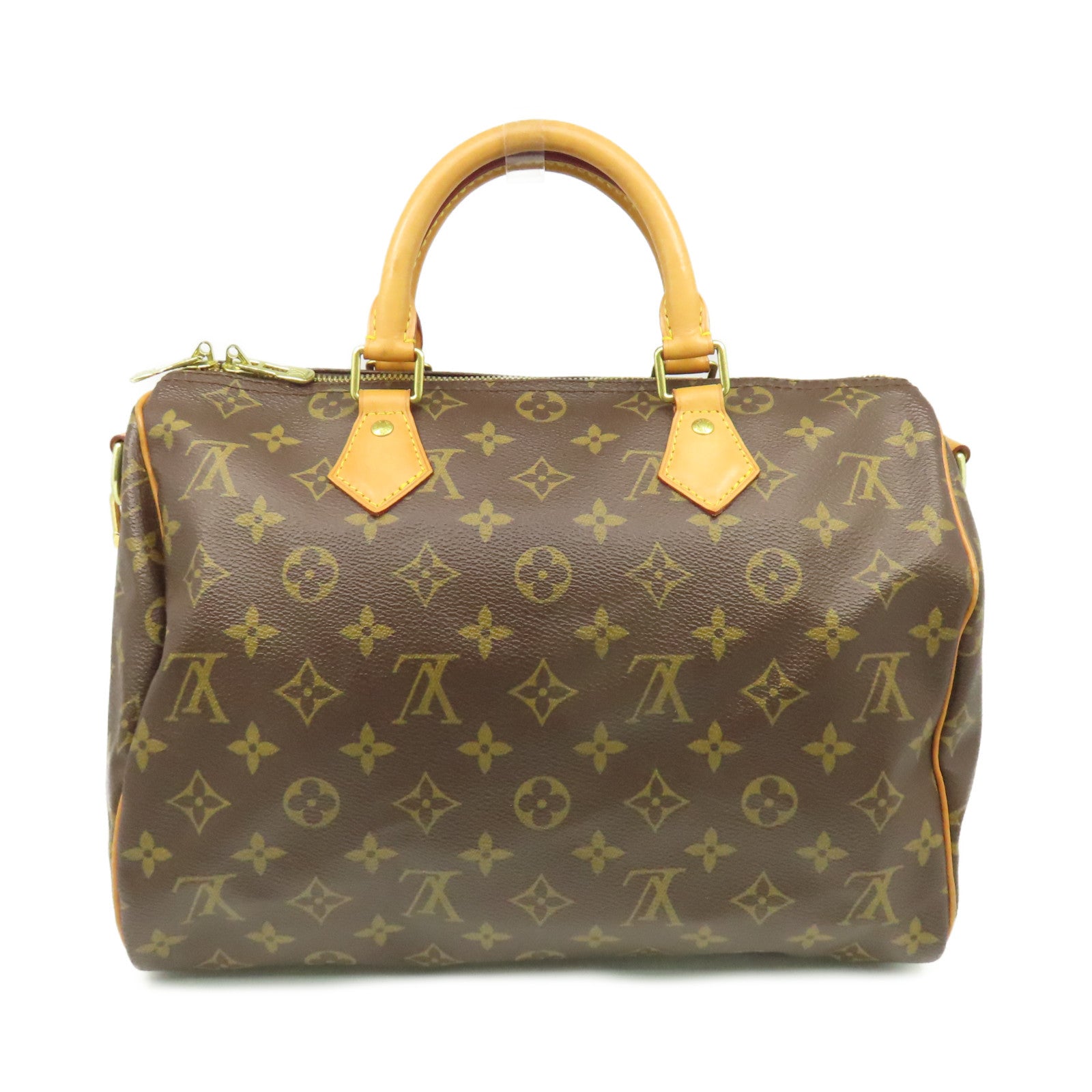 LOUIS VUITTON 【激減優惠】Monogram Speedy Bandouliere 30 2Way  Hand Bag金扣手挽肩背兩用袋啡色