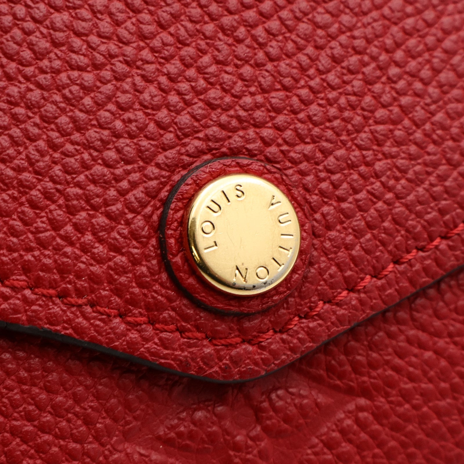 LOUIS VUITTON 【激減優惠】Monogram Empreinte Sarah Wallet金扣長錢包