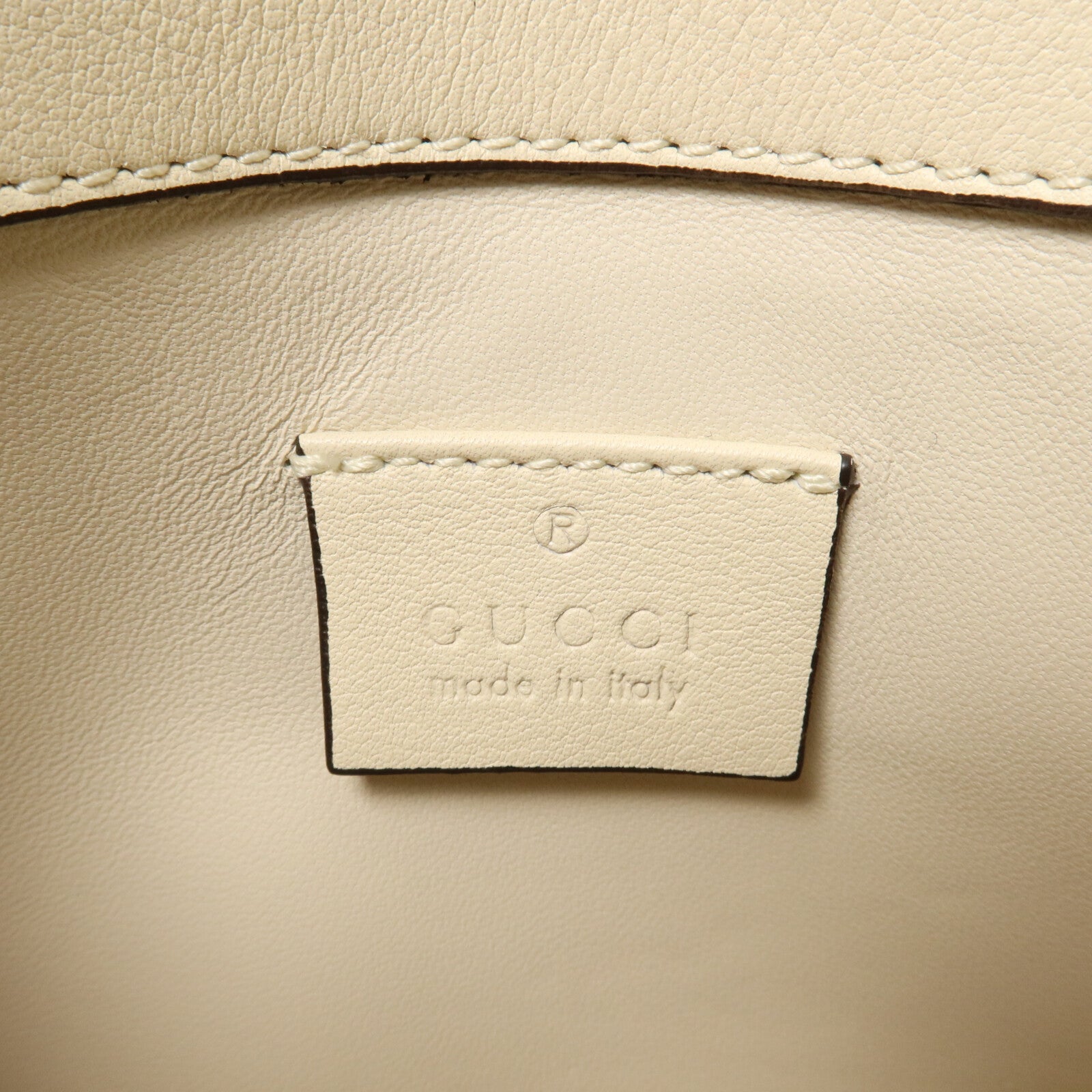 GUCCI 蛇皮皮革Lady Web Small手挽肩背兩用袋