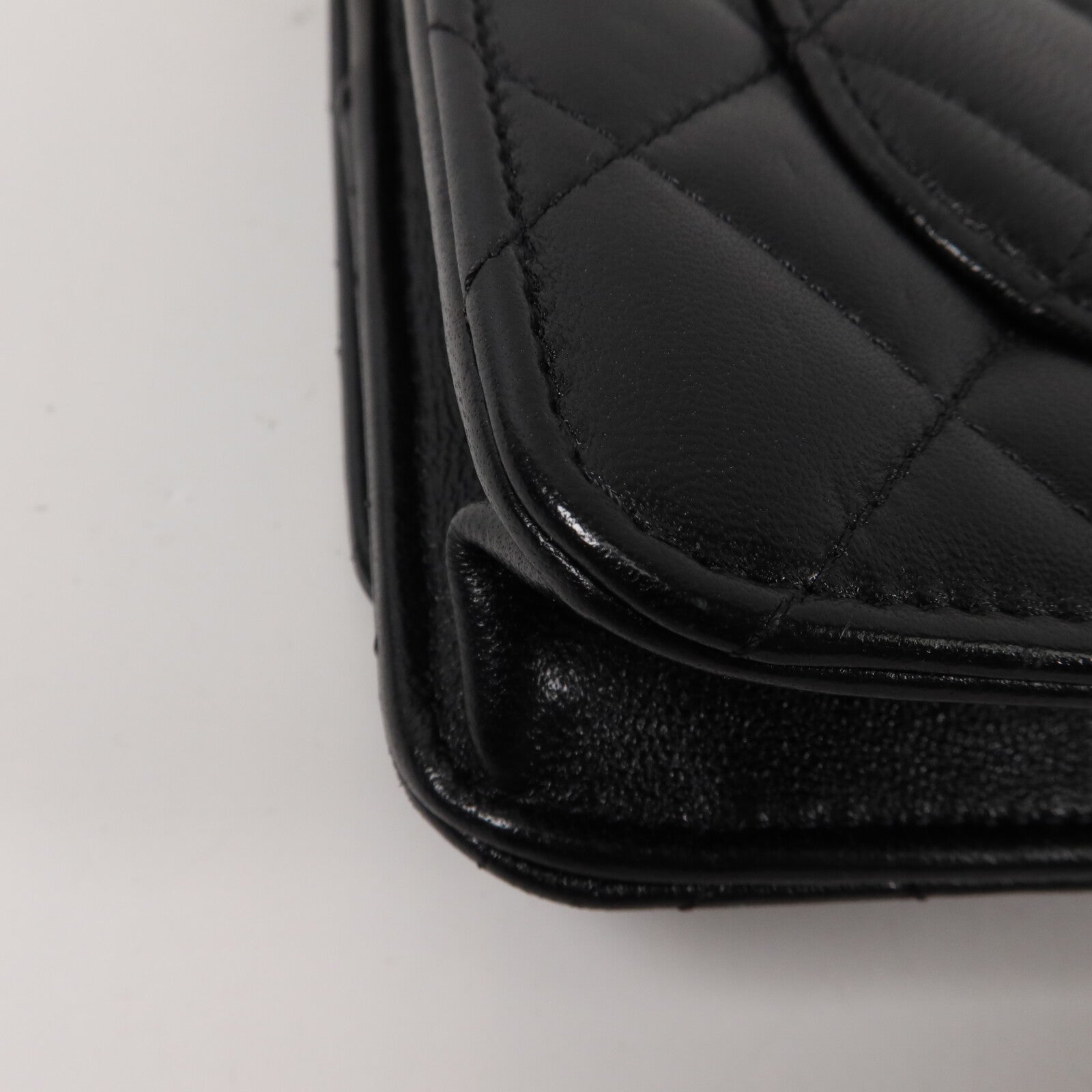 CHANEL 羊皮皮革WOC Wallet On Chain鏈帶肩背袋