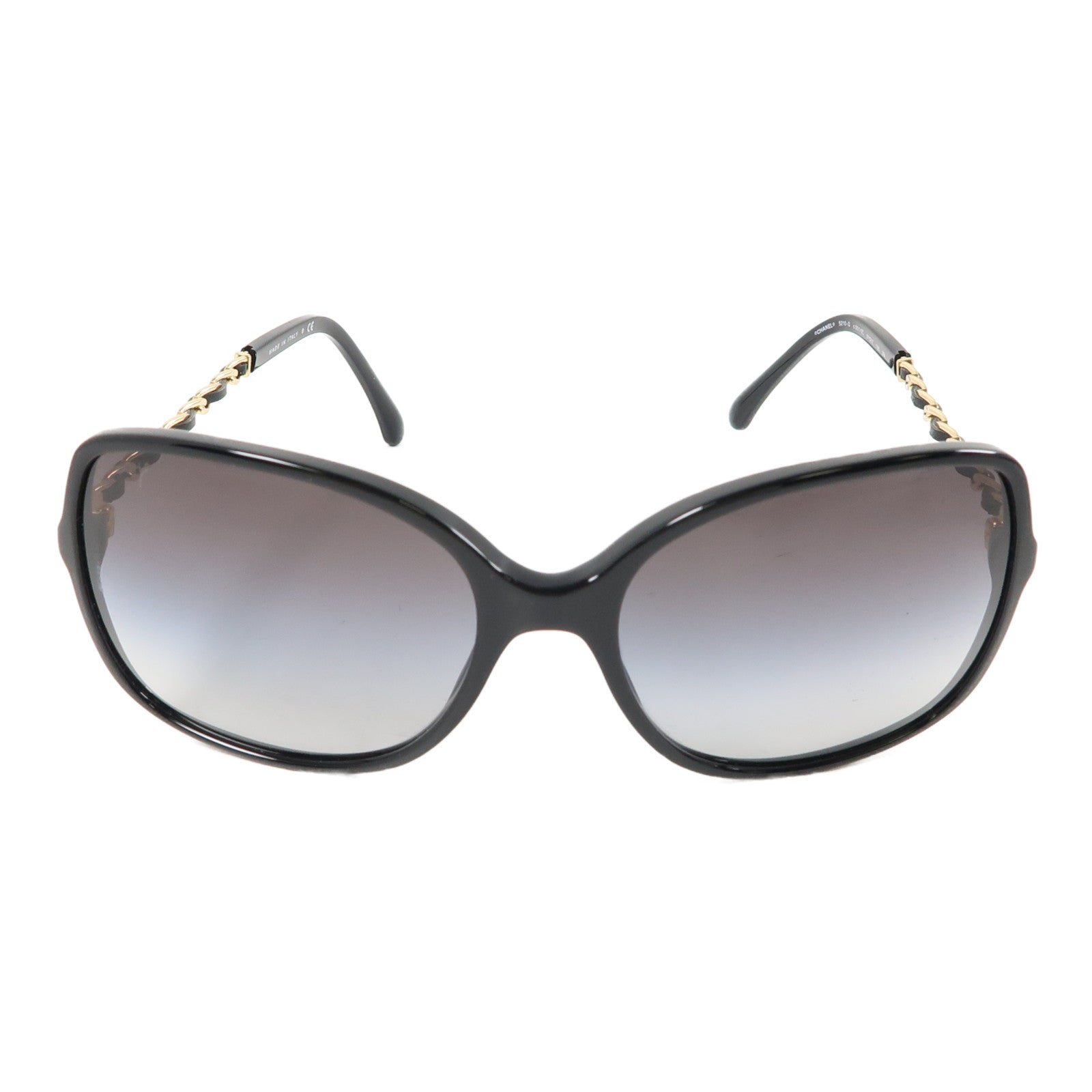 CHANEL 金屬/PVC Sunglasses太陽眼鏡黑色