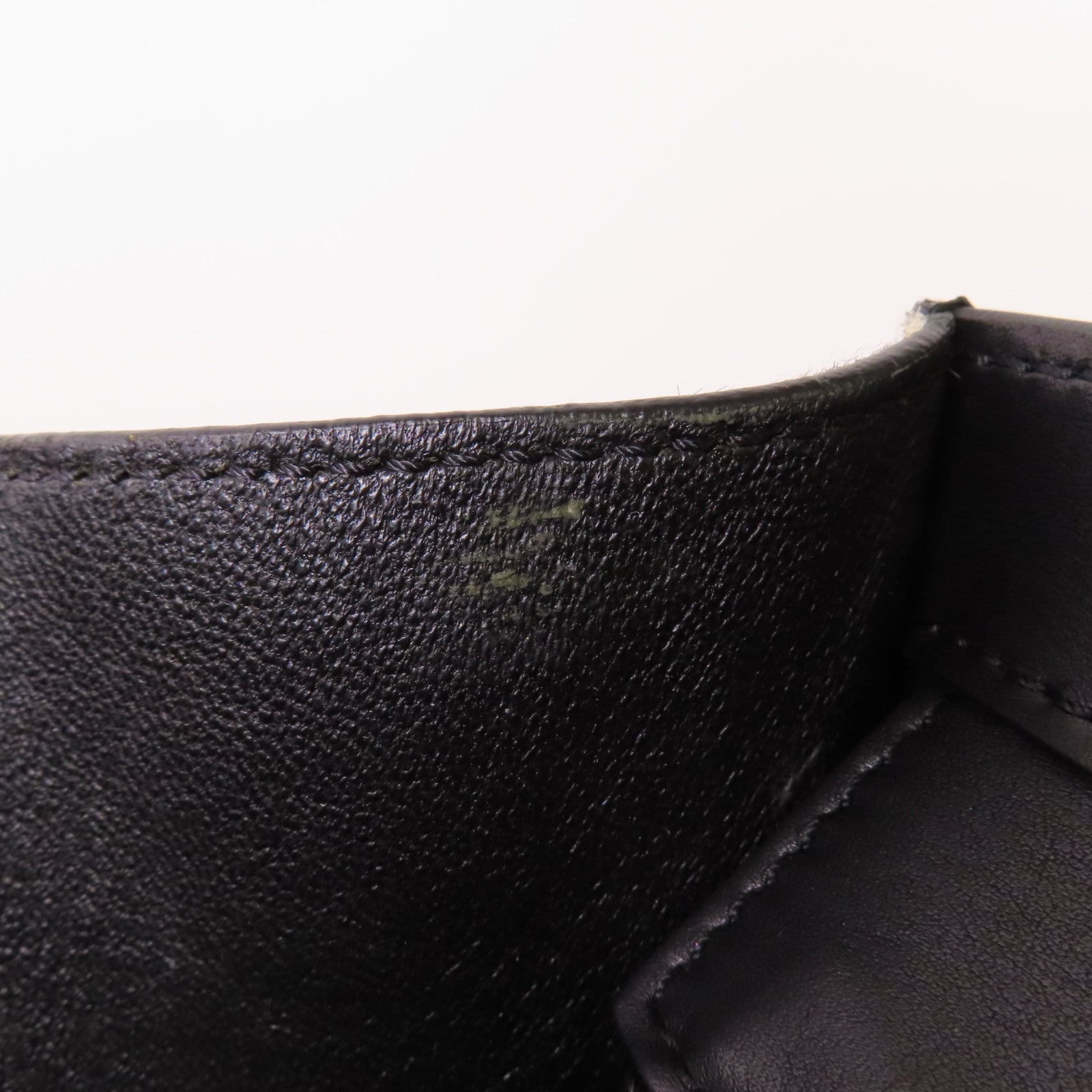 CELINE 牛皮皮革/馬毛Micro Luggage金扣手挽袋