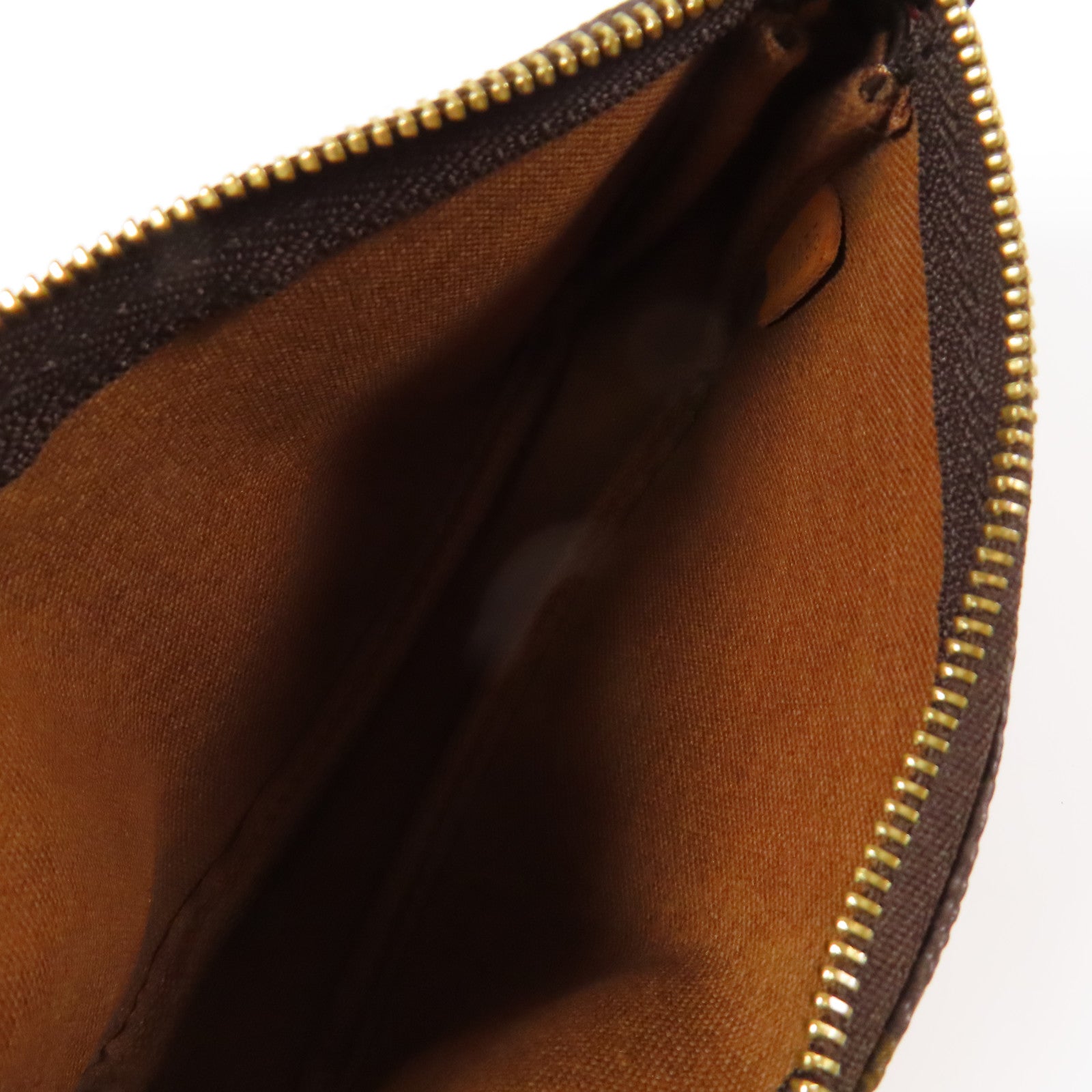 LOUIS VUITTON LV GHW Mini Pochette Accessoires Handbag M58009 Monogram Brown