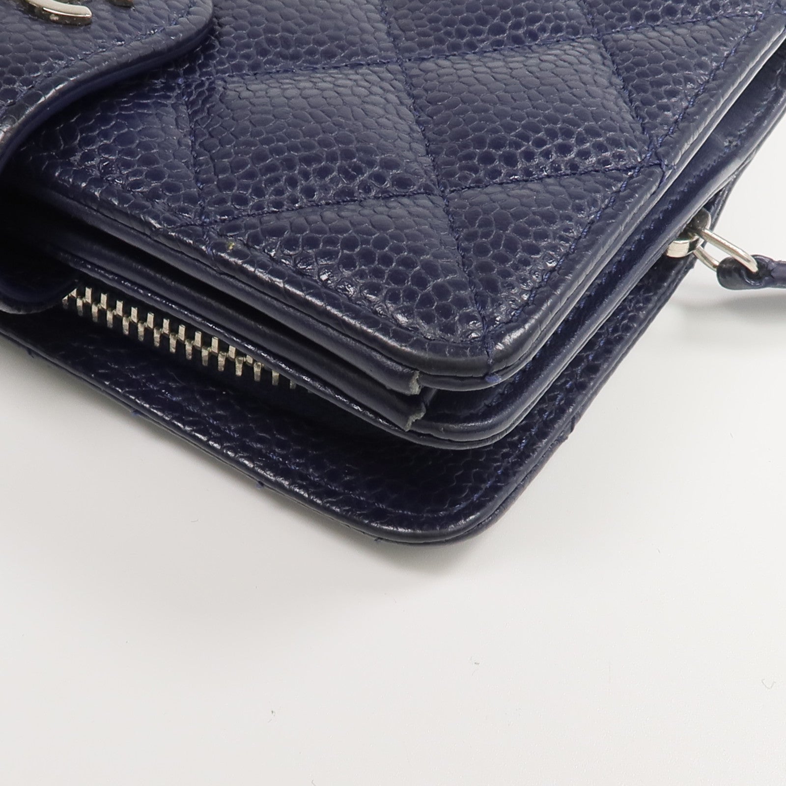 CHANEL 牛皮皮革Bifold Wallet錢包