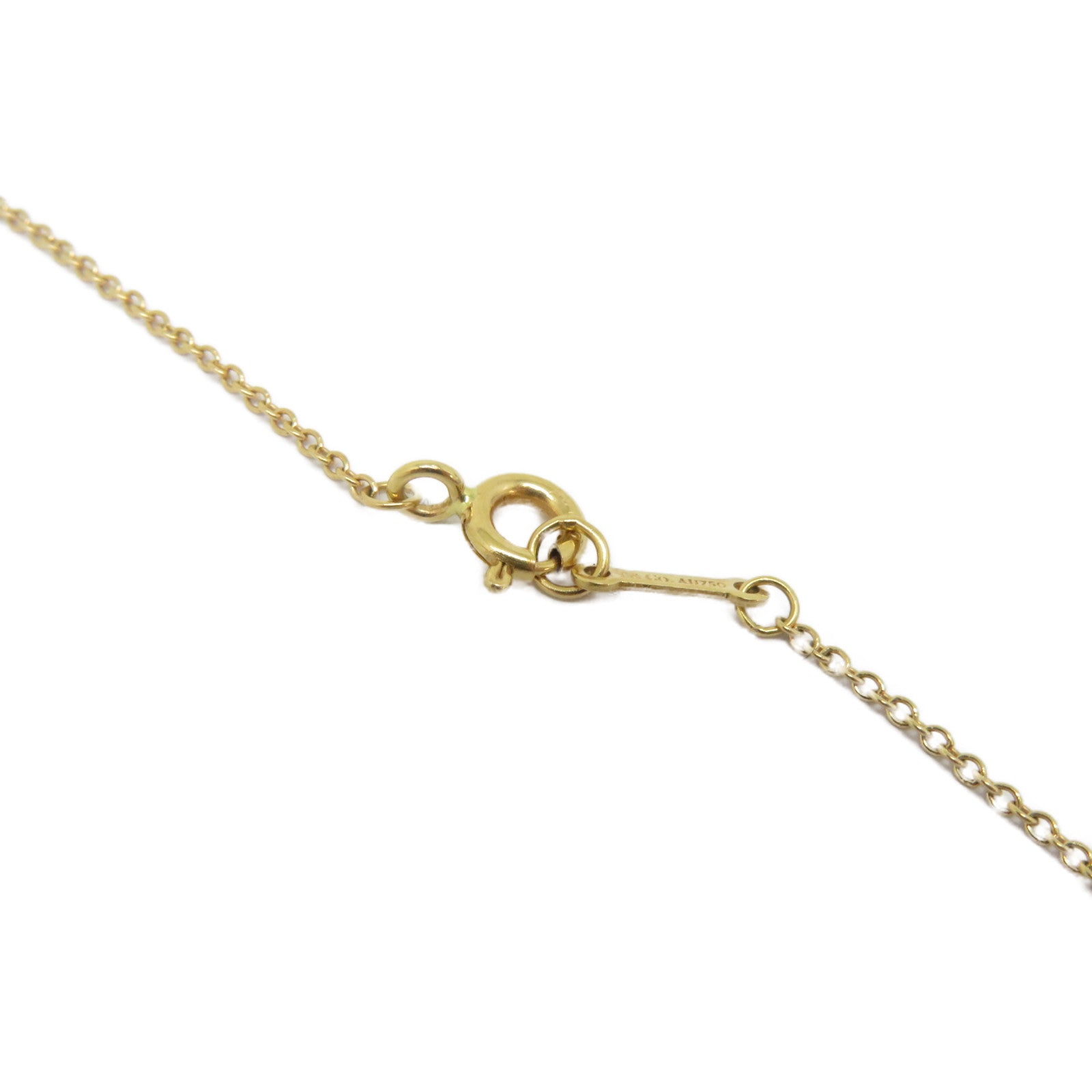 TIFFANY＆CO 18K黃金Loving Heart Necklace項鍊