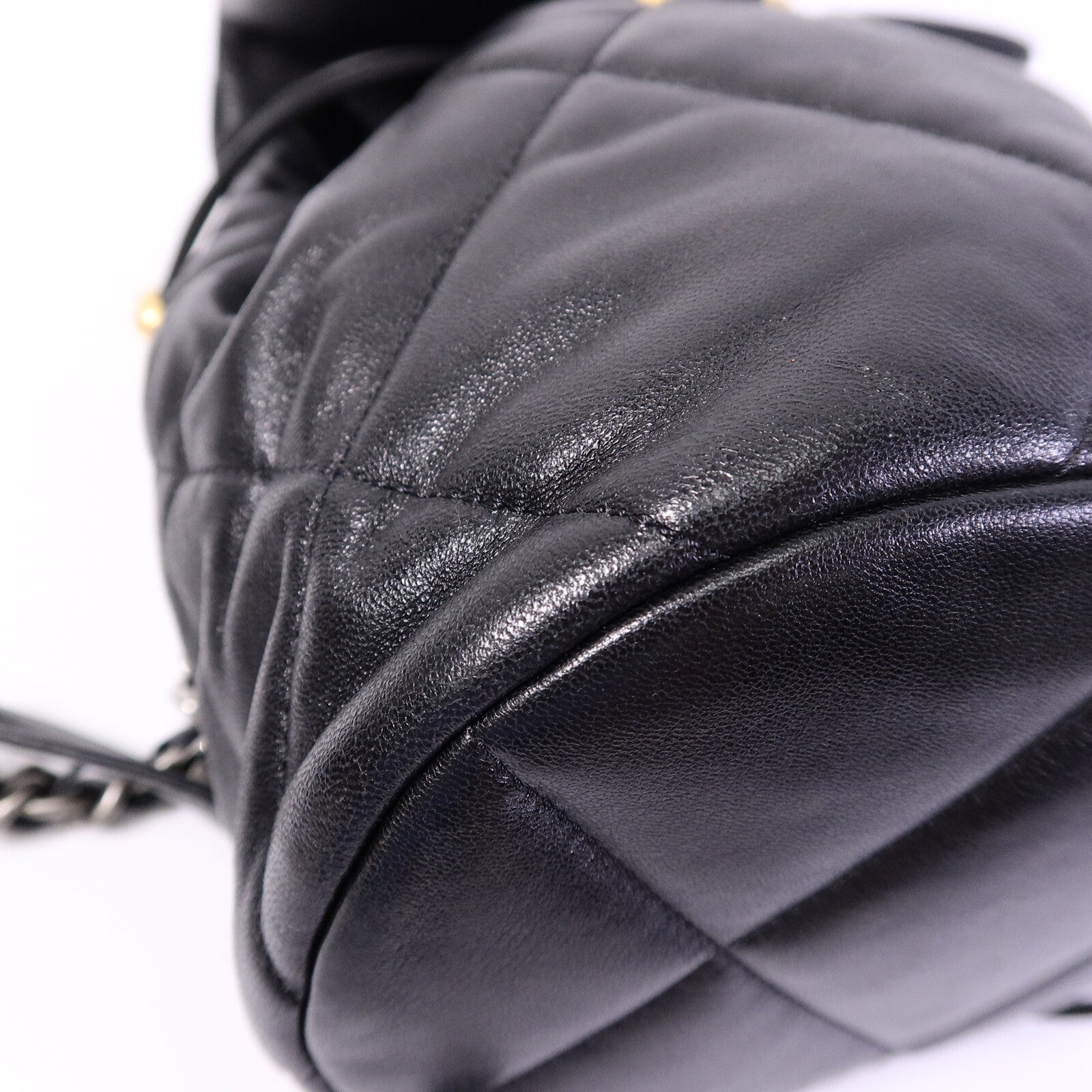 CHANEL 羊皮皮革Chanel 19 Backpack背包