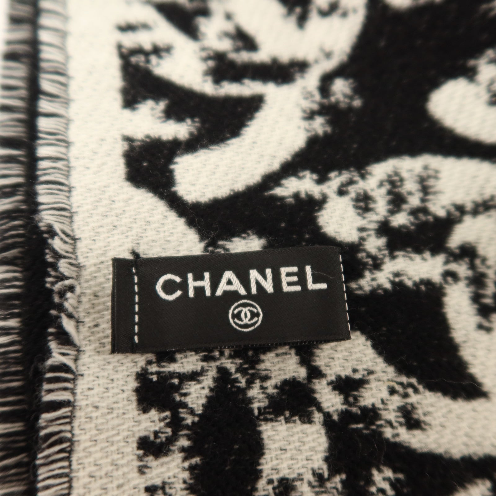 CHANEL 羊毛/羊絨Scarf 182cmX33圍巾