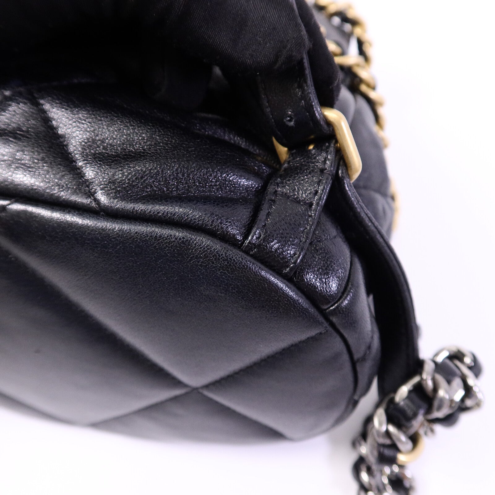 CHANEL 羊皮皮革Chanel 19 Backpack背包
