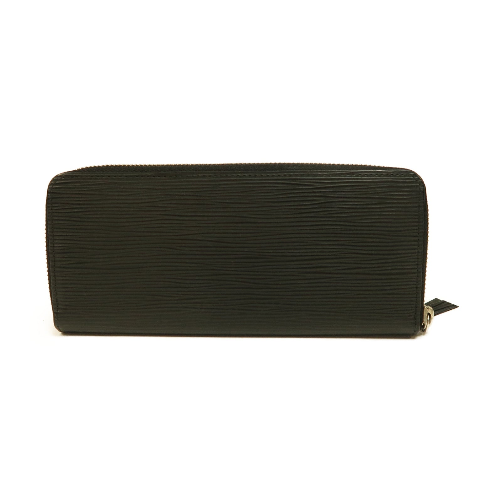 LOUIS VUITTON 【激減優惠】Epi Zipper Long Wallet銀扣拉鏈長錢包黑色