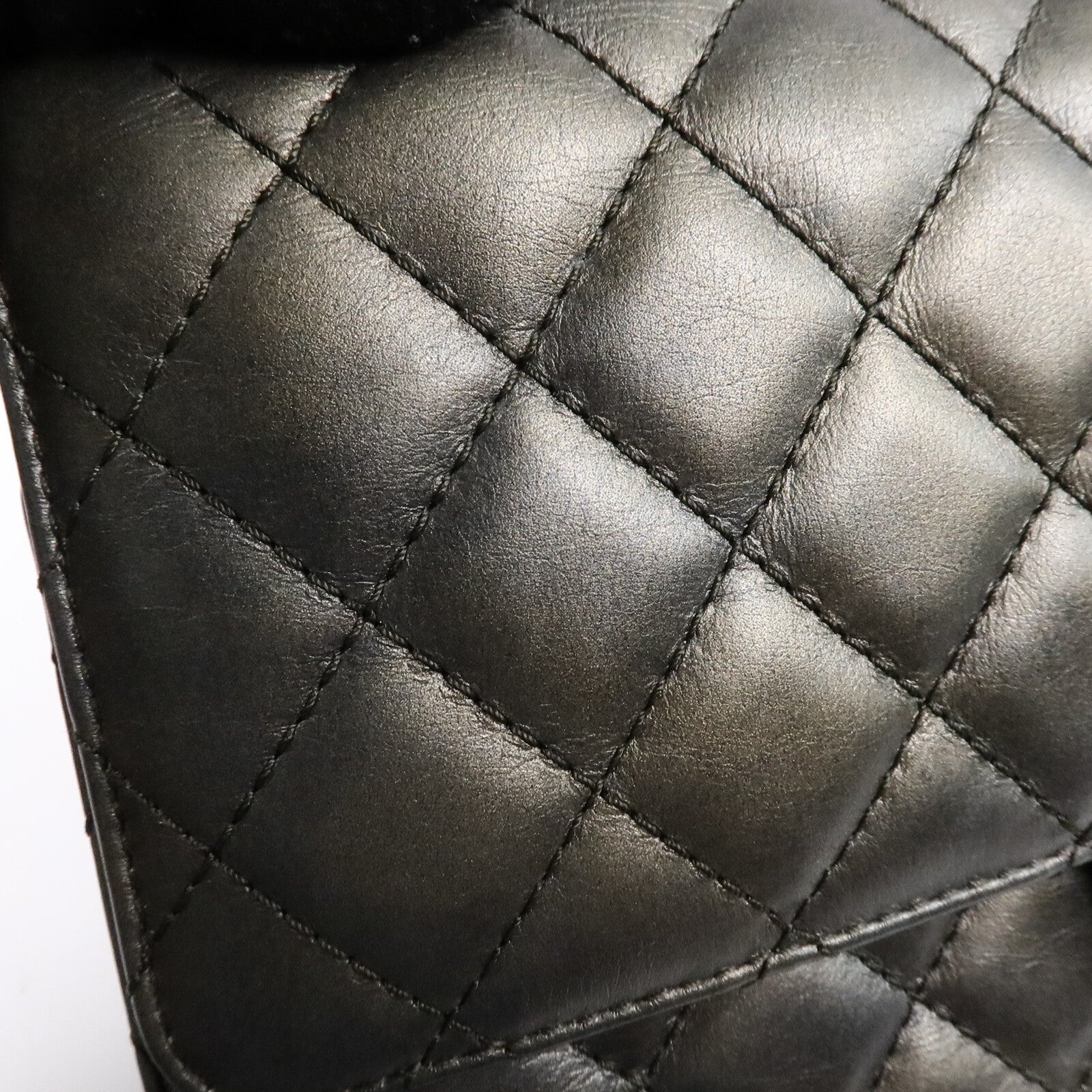 CHANEL 牛皮皮革2.55 Large鏈帶肩背袋