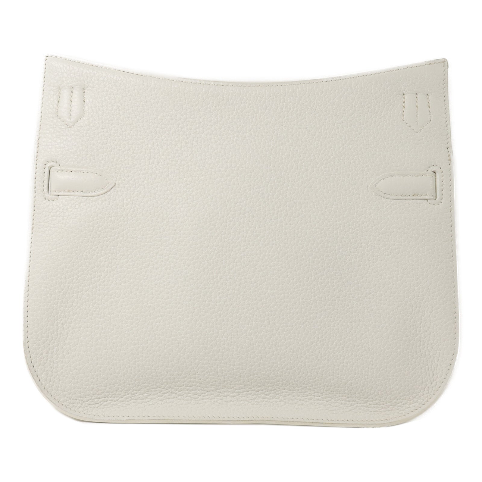 HERMES Togo皮革Jypsiere 28肩背袋Blanc