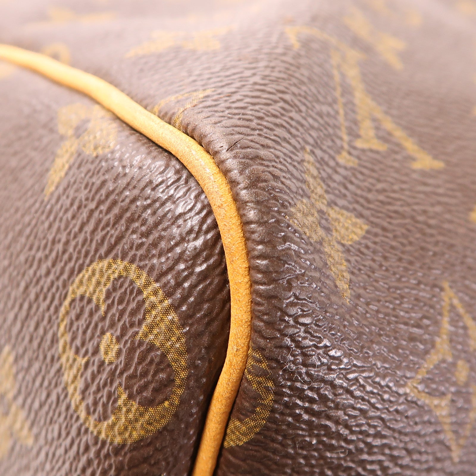 LOUIS VUITTON LV GHW Keepall 45 Travel Boston Hand Bag M41428 Monogram Brown