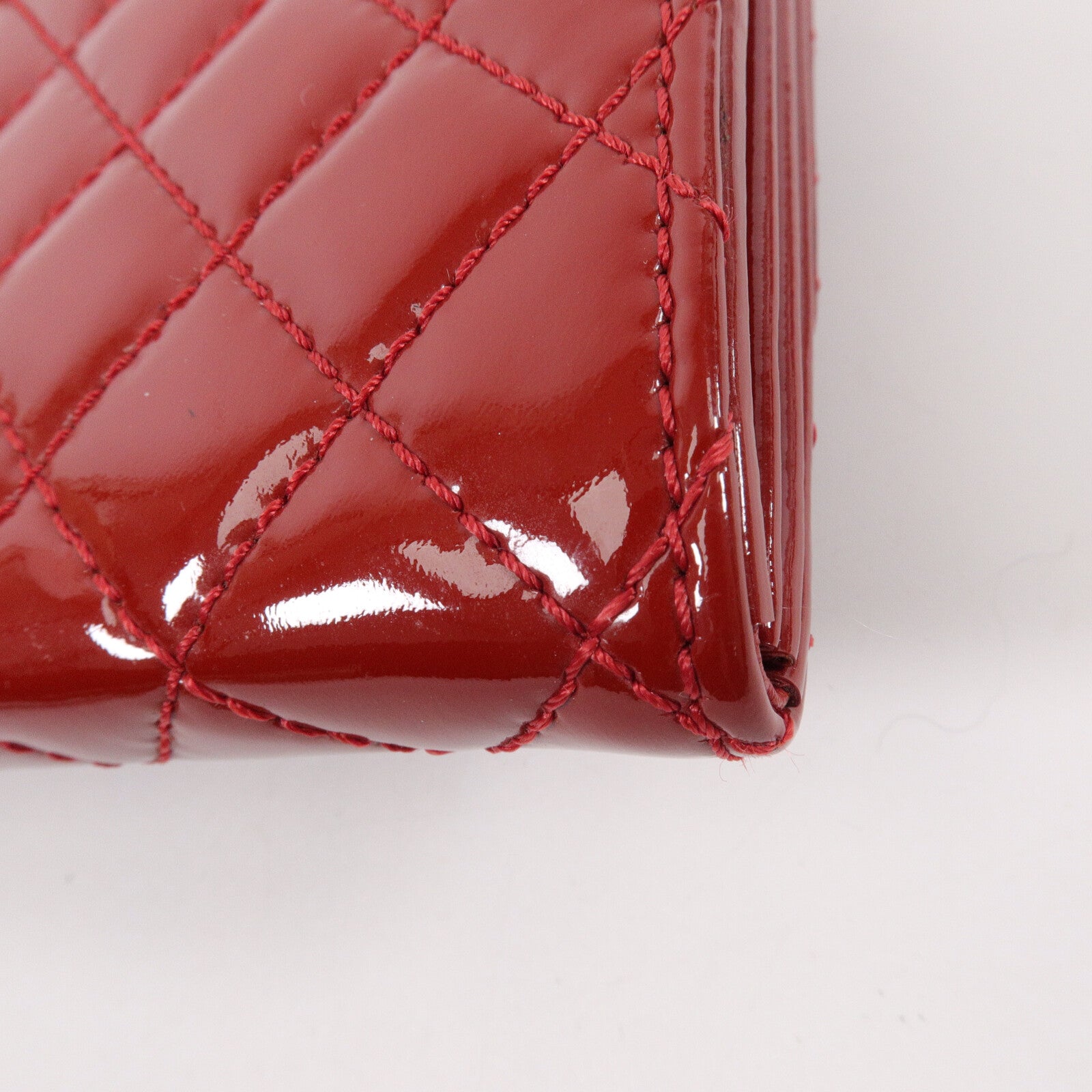 CHANEL 漆皮皮革Chain Shoulder鏈帶肩背袋