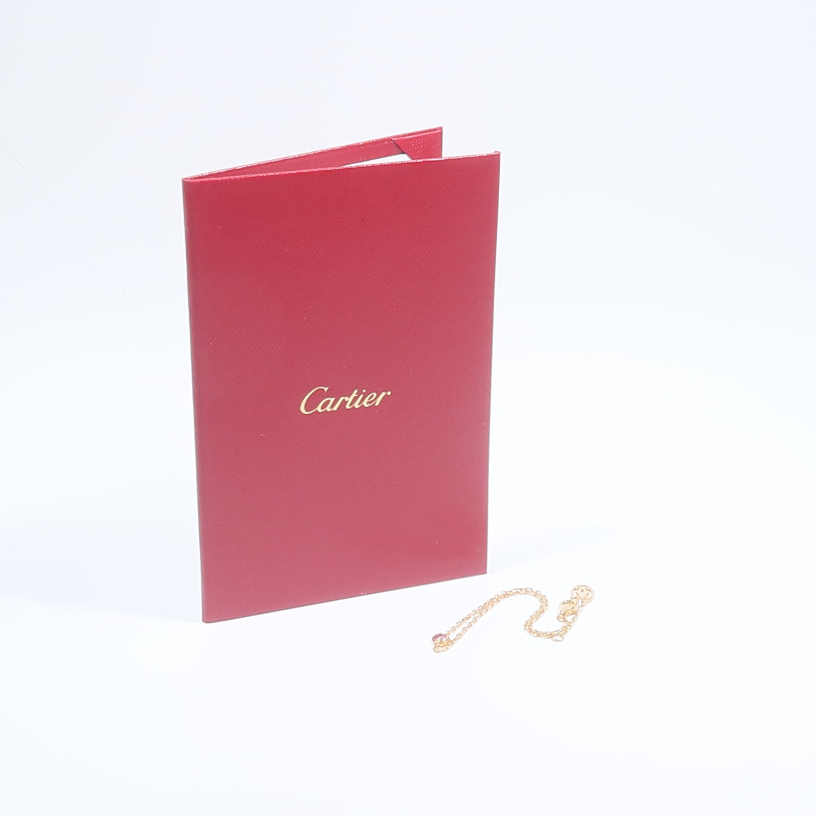 CARTIER 18K玫瑰金d'Amour Pink Sapphire Bracelet粉紅藍寶石手鏈