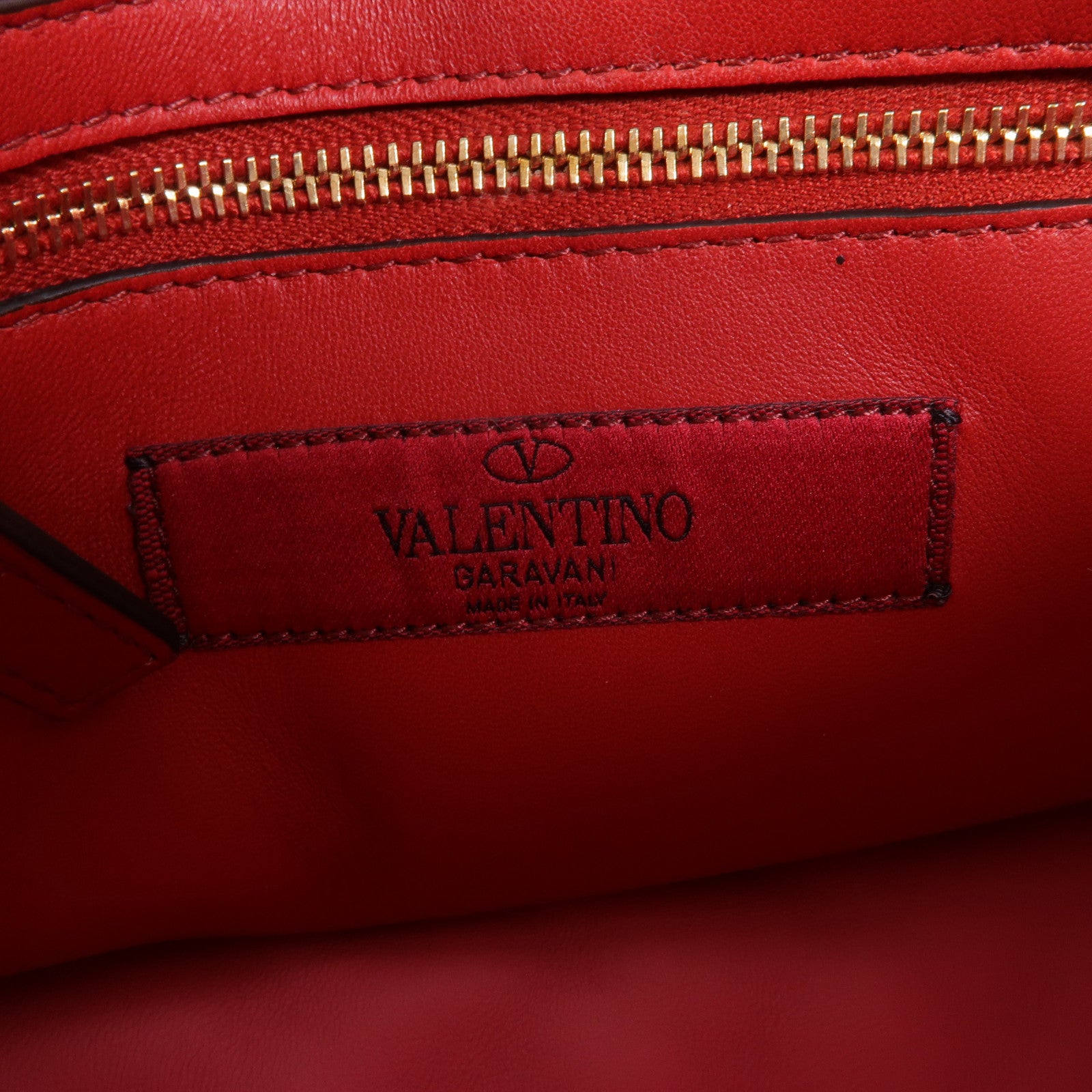 Valentino 牛皮皮革Rockstud Spike手挽肩背兩用袋