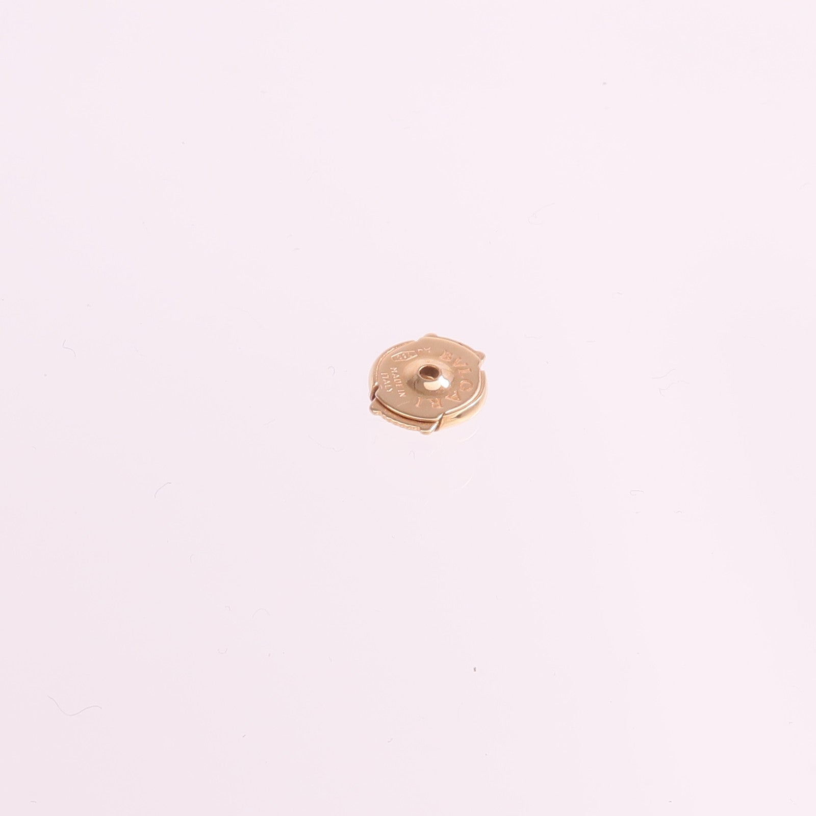 BVLGARI 18K玫瑰金Single Earring耳環
