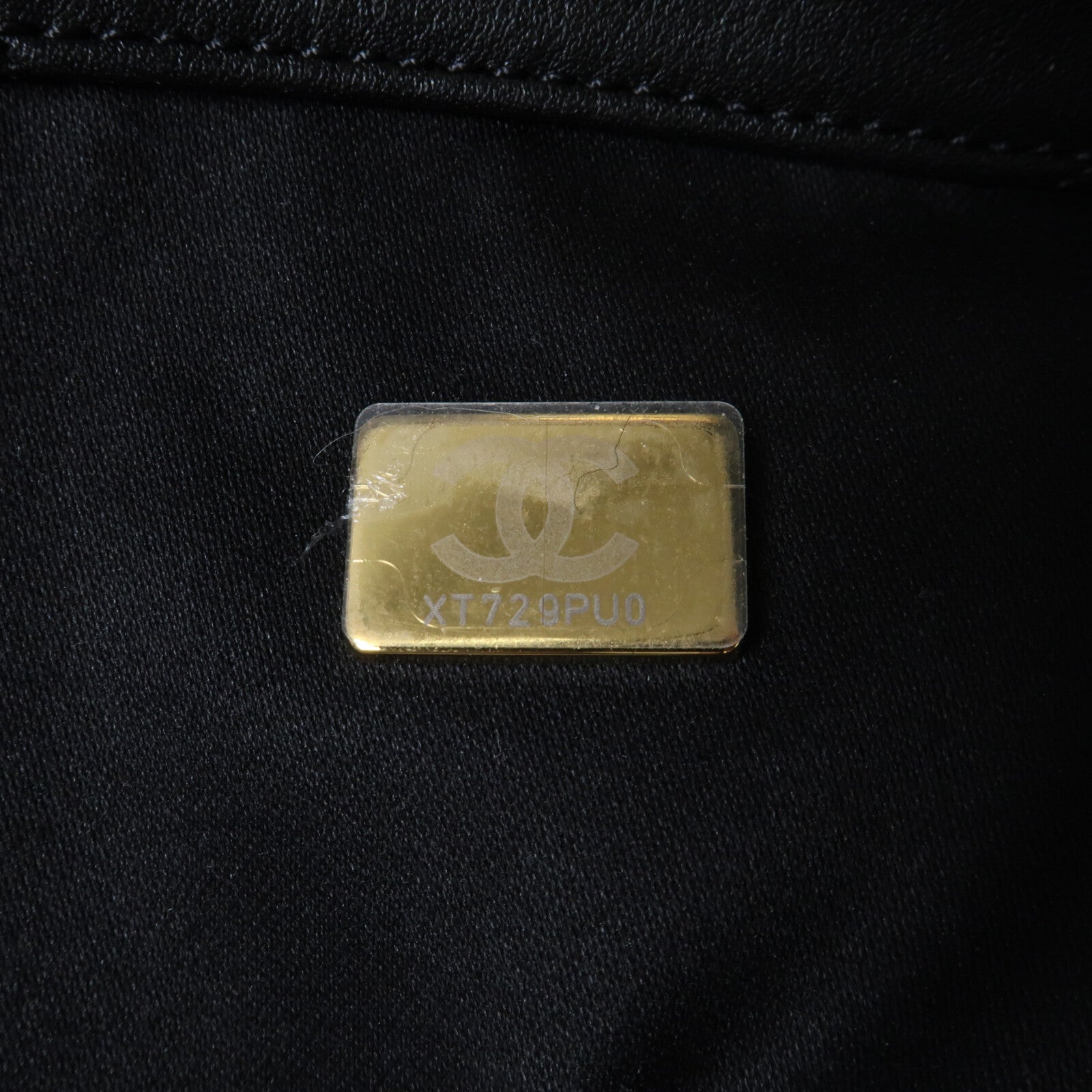 CHANEL 【激減優惠】牛皮皮革Small Chain Tote金扣鏈帶手挽袋