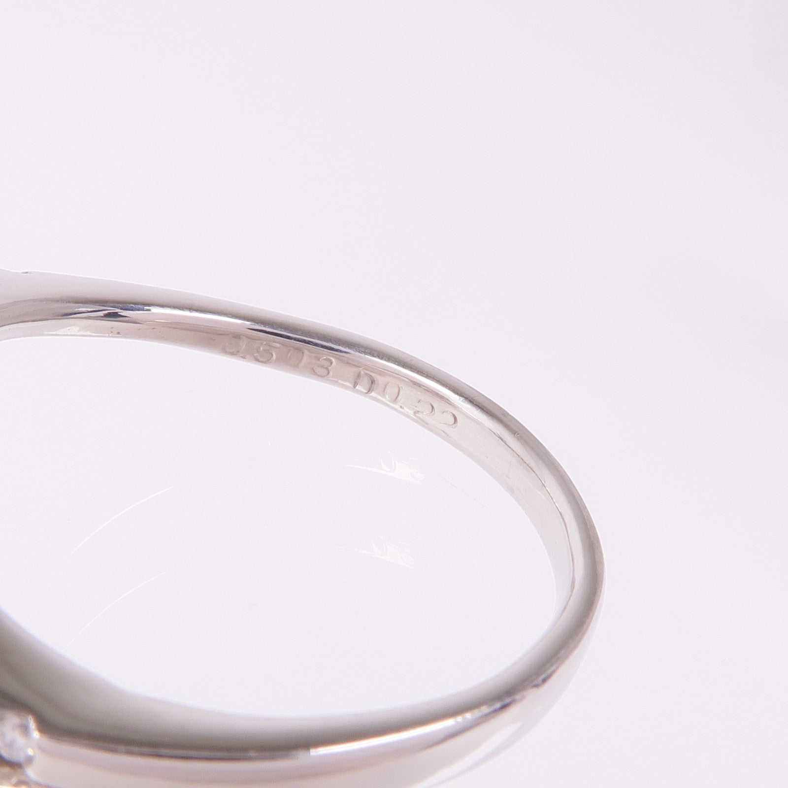 JEWELRY PT900鉑金Diamod Ring鑽石戒指US#8