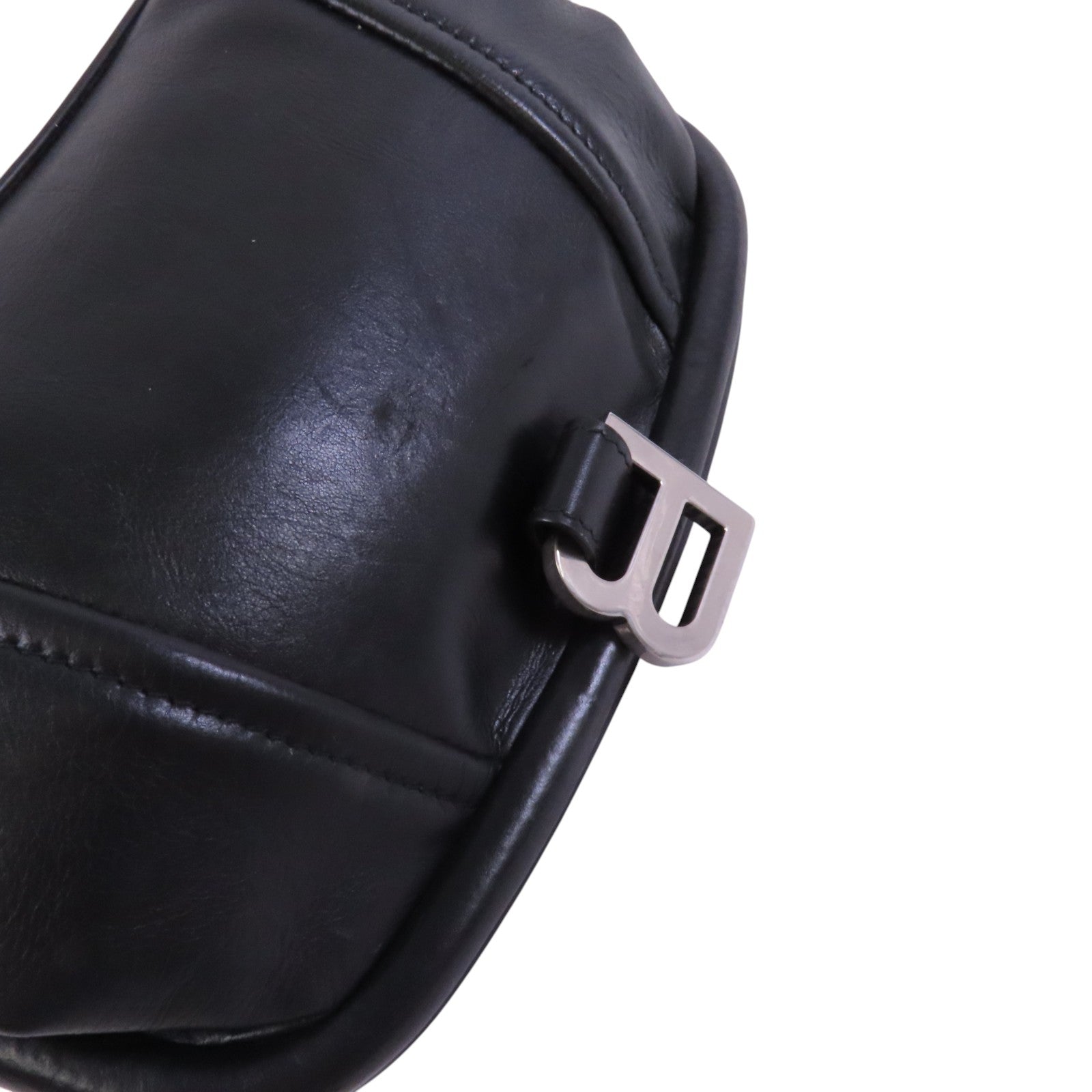 BALENCIAGA 牛皮皮革Clutch銀扣手拿包