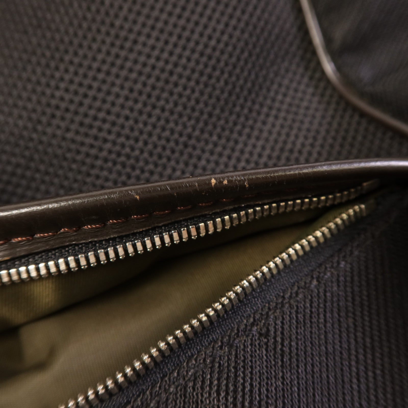LOUIS VUITTON Damier Geant Albatros Boston Bag銀扣手挽肩背兩用袋