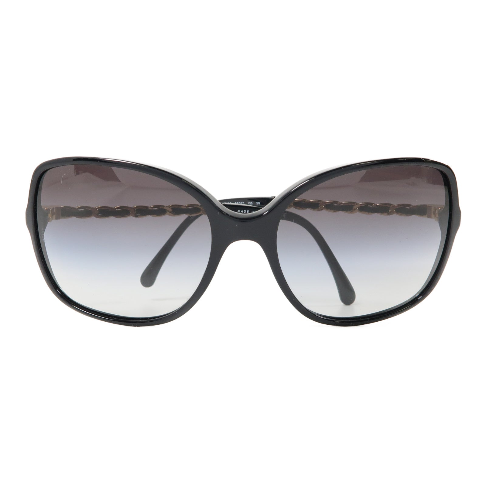 CHANEL 金屬/PVC Sunglasses太陽眼鏡黑色