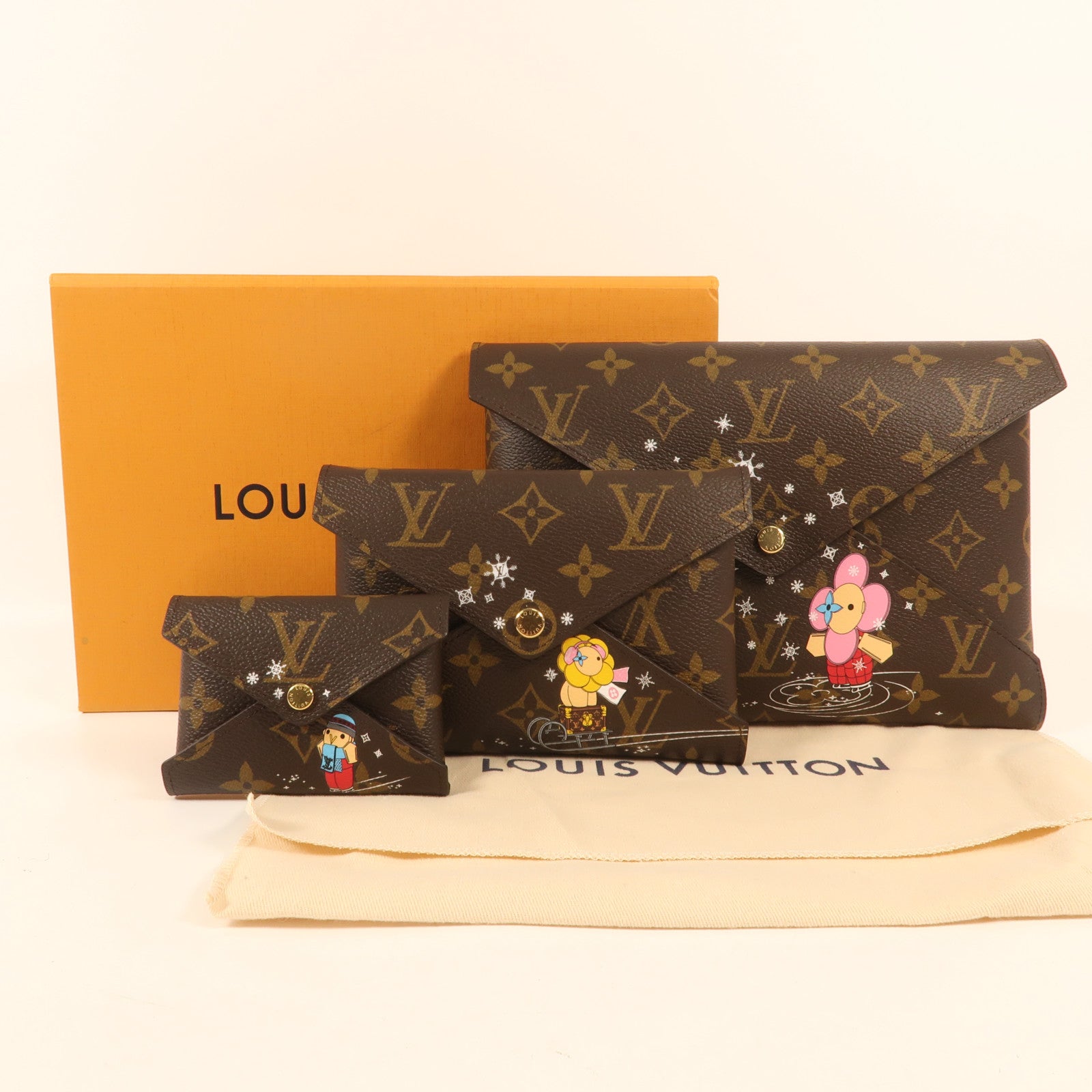 LOUIS VUITTON Monogram Kirigami Pochette手拿包