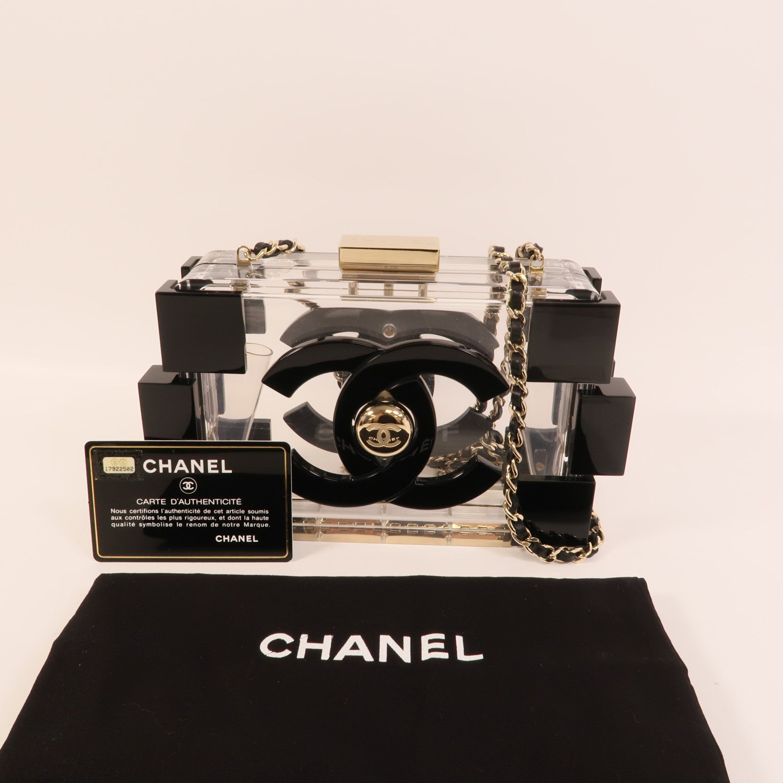 CHANEL PVC Boy Brick Lego Clutch肩背袋
