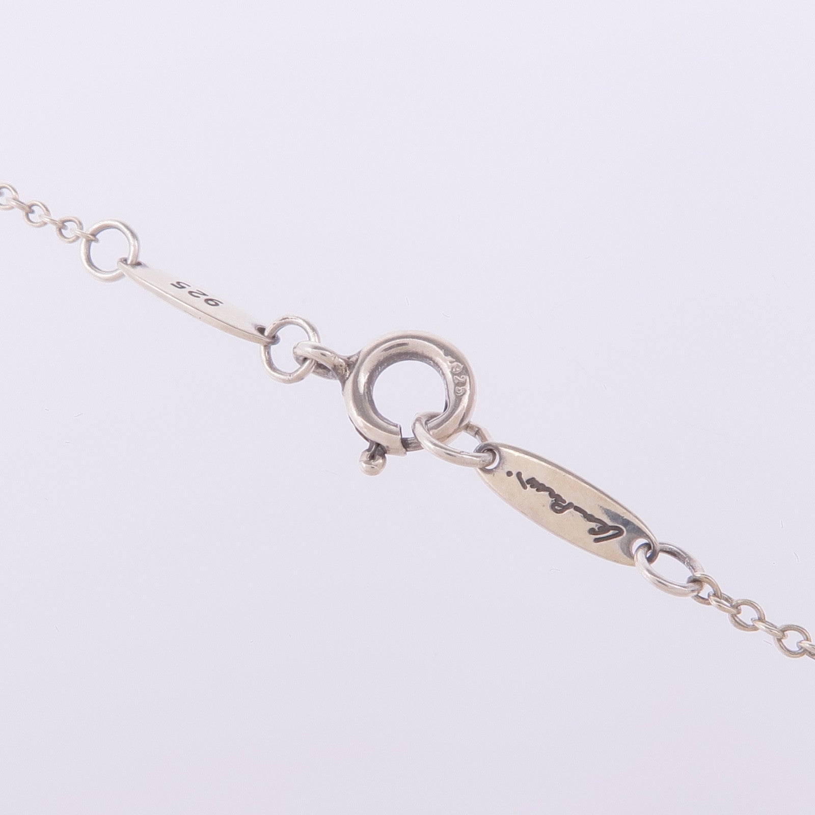 TIFFANY＆CO 925純銀Elsa Peretti Open Heart Pendant項鍊