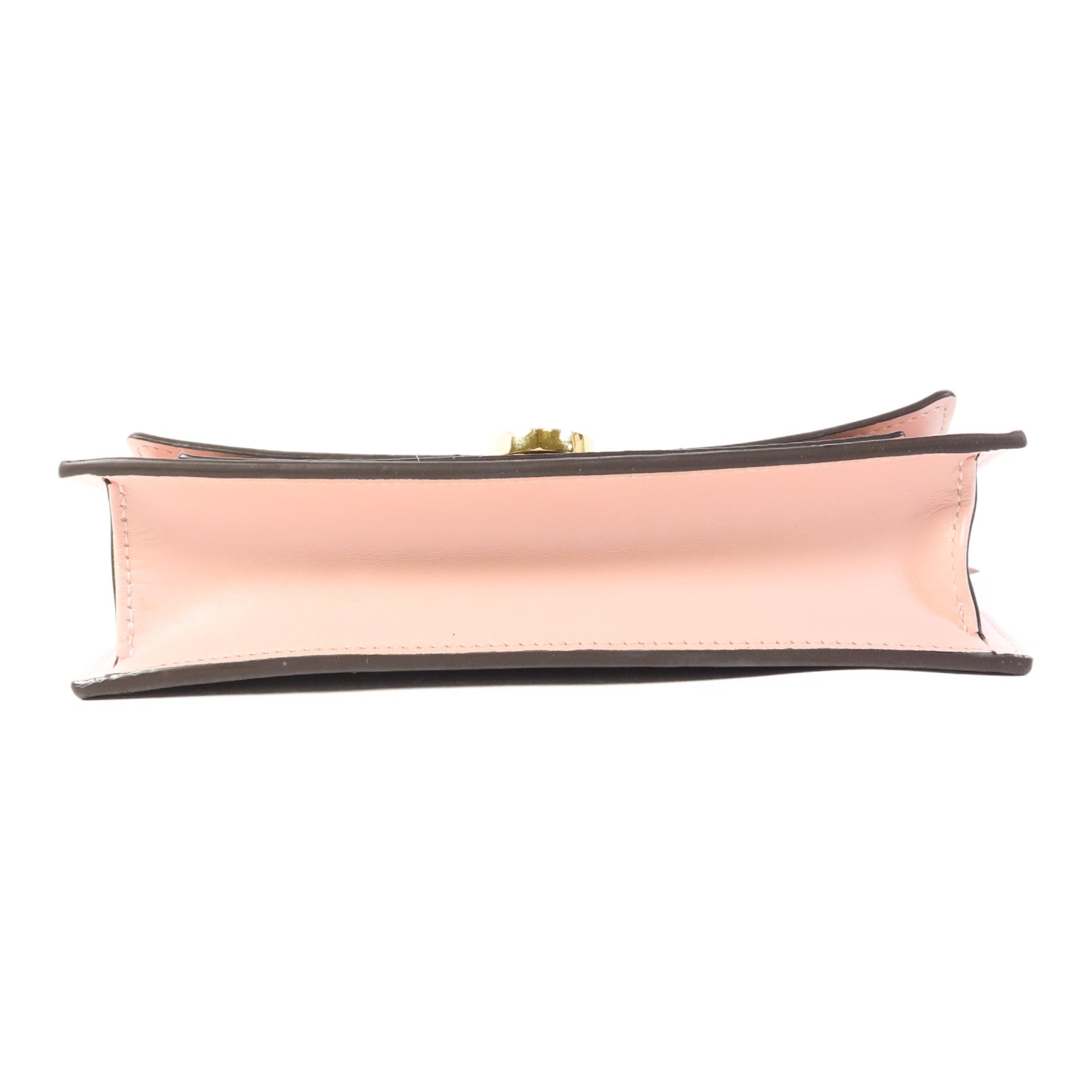 LOUIS VUITTON Monogram Flore Chain Wallet金扣鏈帶肩背袋