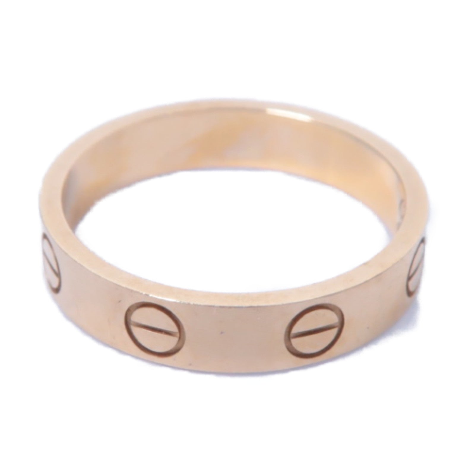 CARTIER 18K玫瑰金Wedding Ring戒指Cartier#50/US#5.25