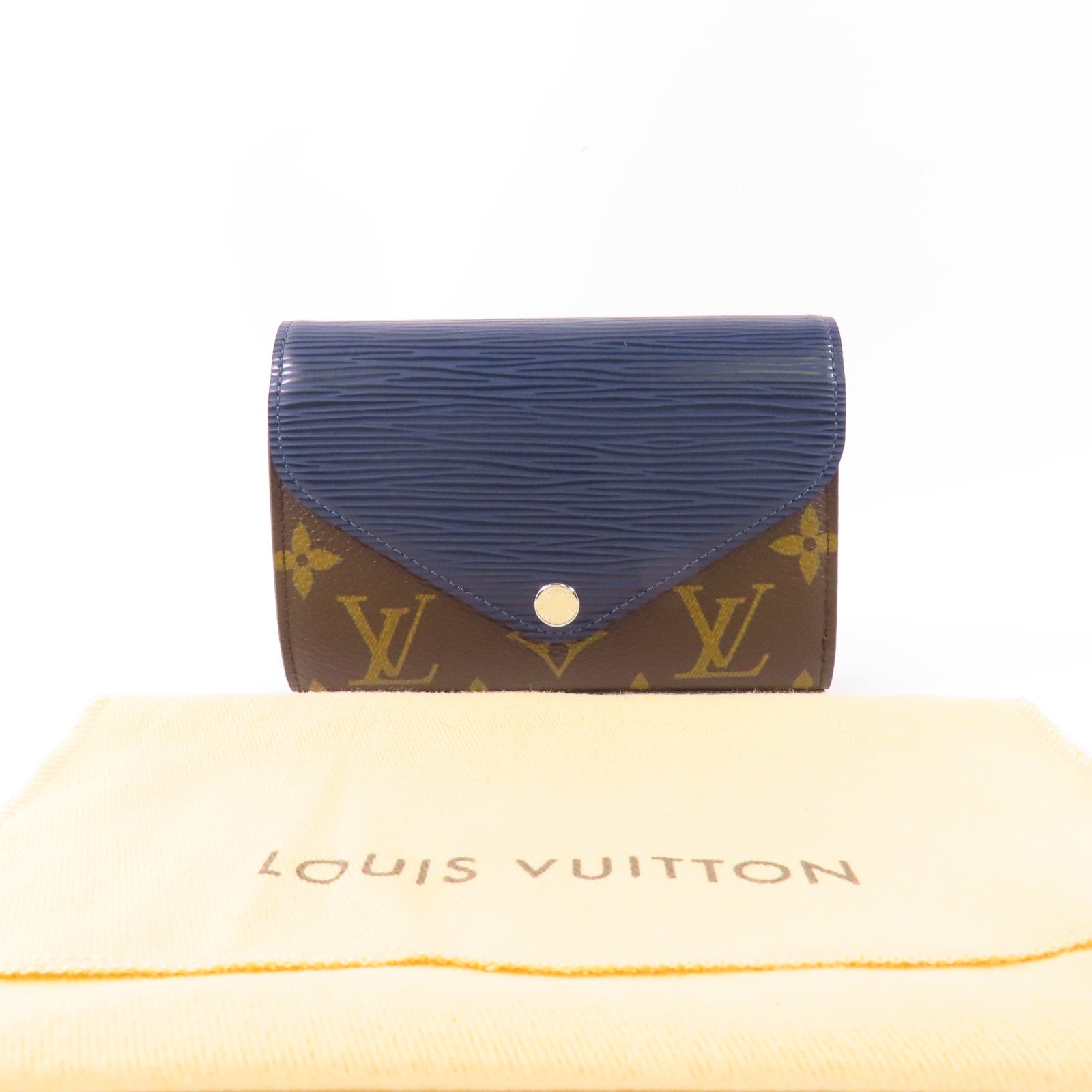 LOUIS VUITTON Monogram/Epi Wallet銀扣錢包