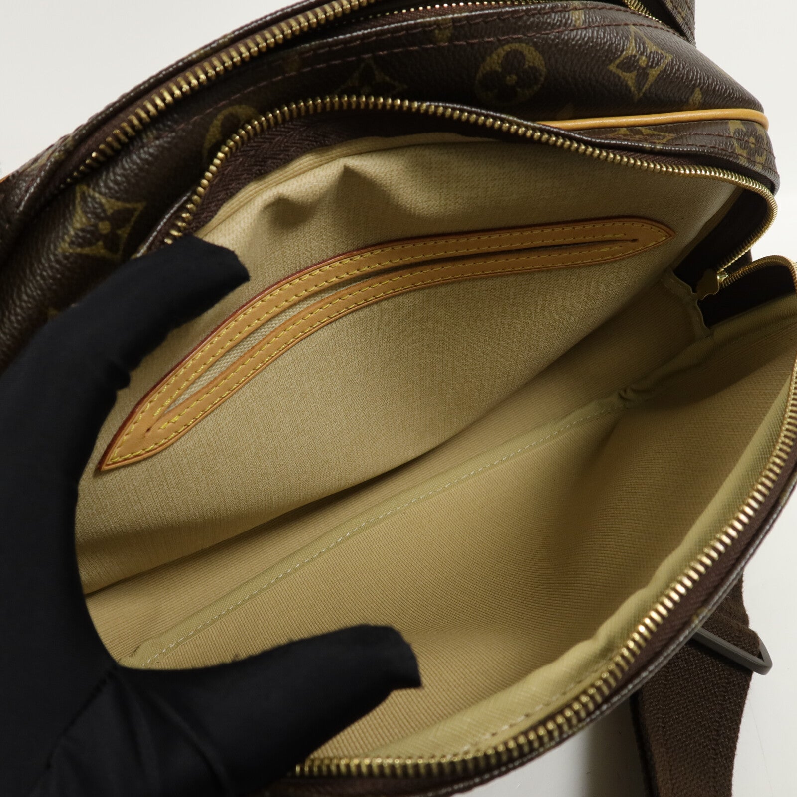 LOUIS VUITTON Monogram Reporter PM肩背袋