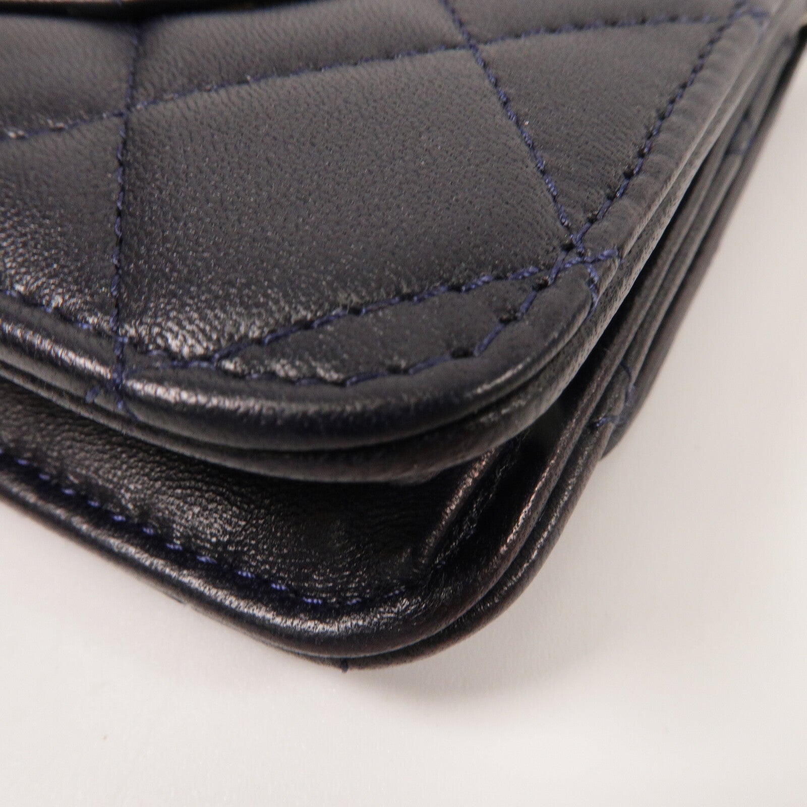 CHANEL 羊皮皮革WOC Wallet On Chain鏈帶肩背袋