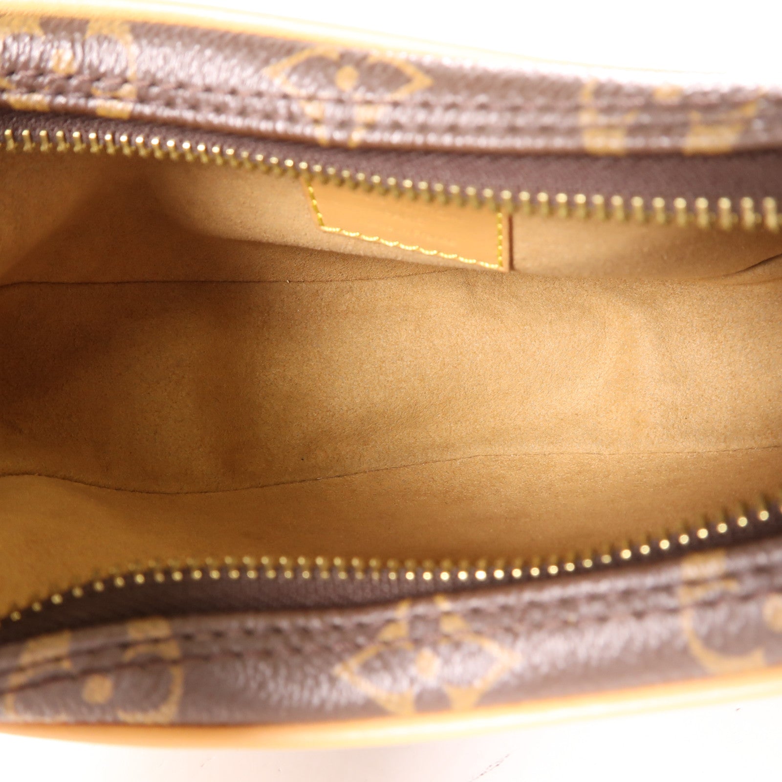 LOUIS VUITTON Monogram Loop金扣肩背袋棕色