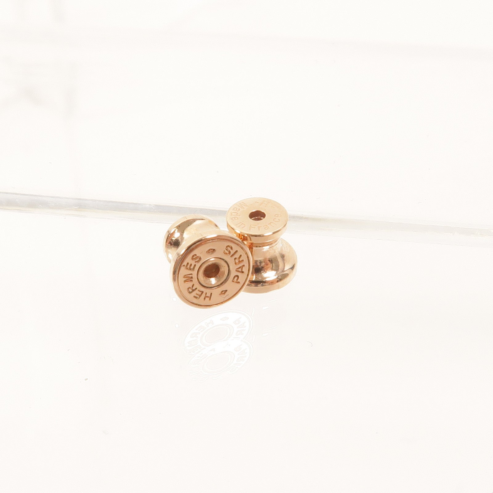 HERMES 金屬Pop H耳環