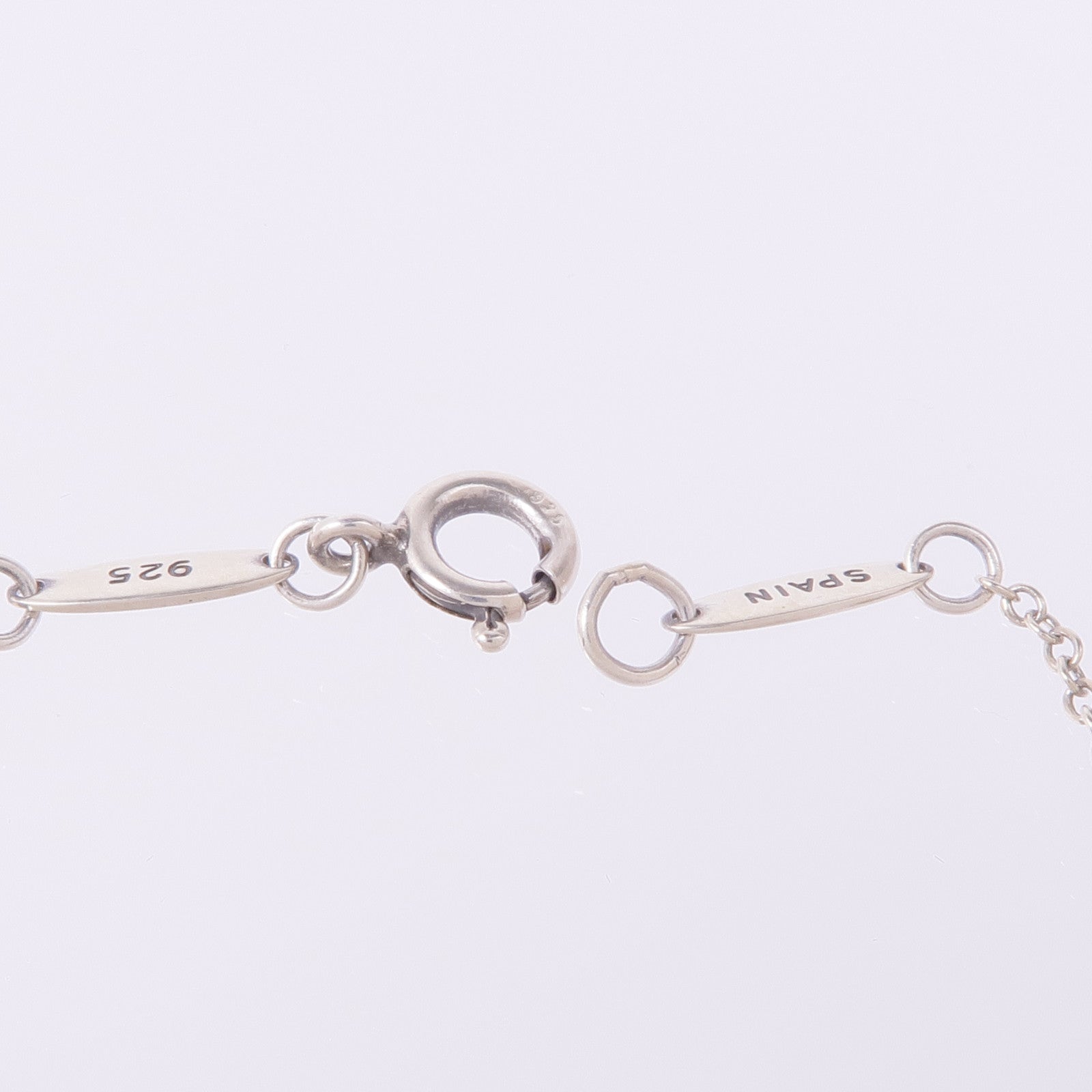 TIFFANY＆CO 925純銀Elsa Peretti Open Heart Pendant項鍊