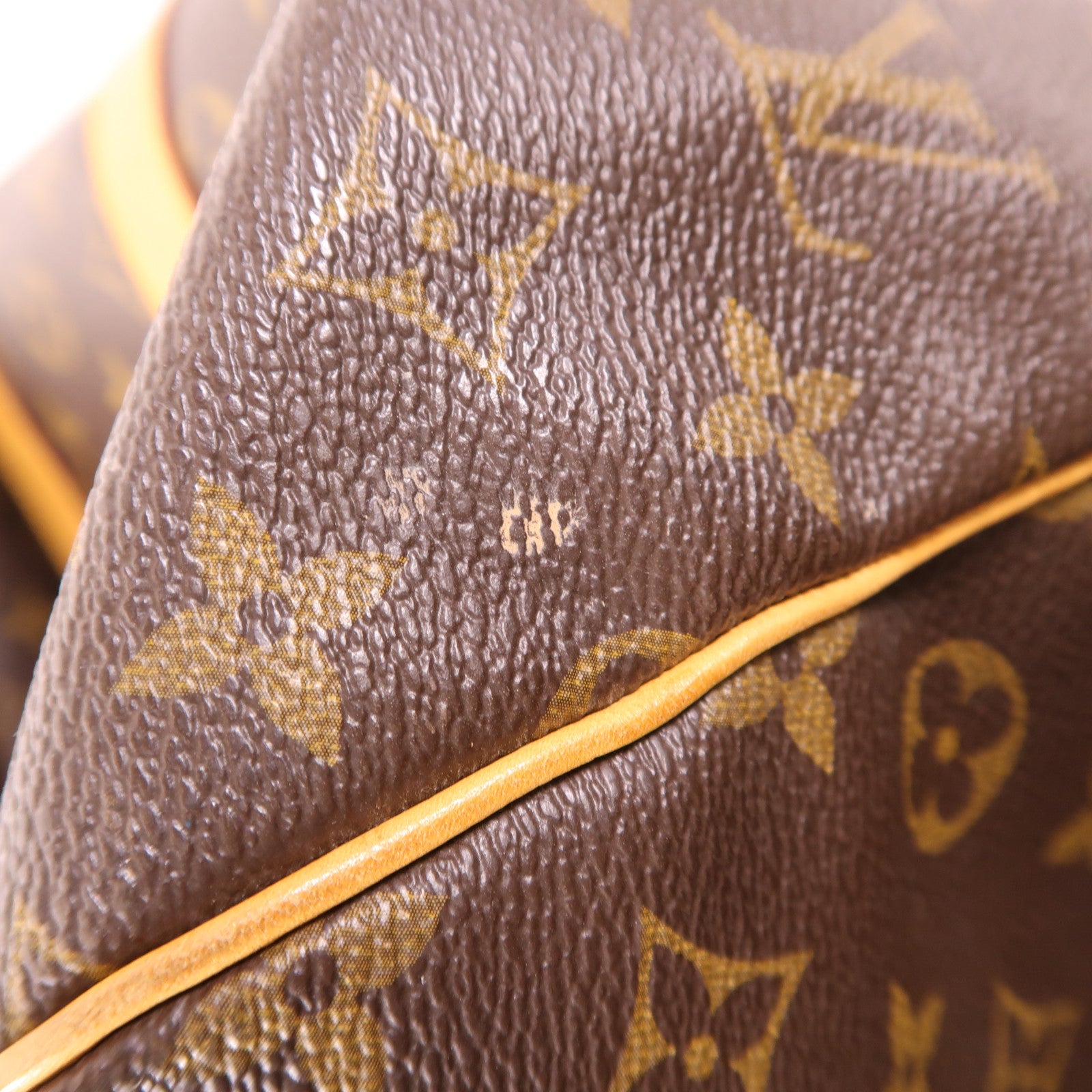 LOUIS VUITTON LV GHW Keepall 45 Travel Boston Hand Bag M41428 Monogram Brown