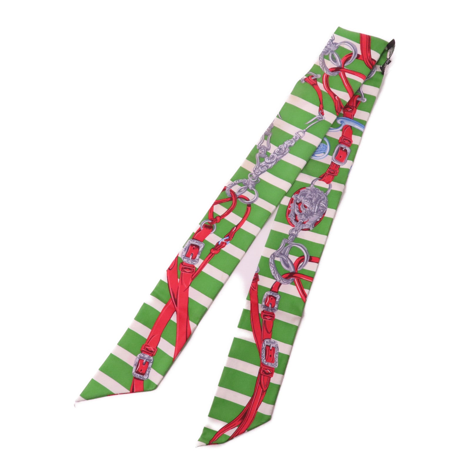 HERMES 絲質Twilly Scarf絲巾