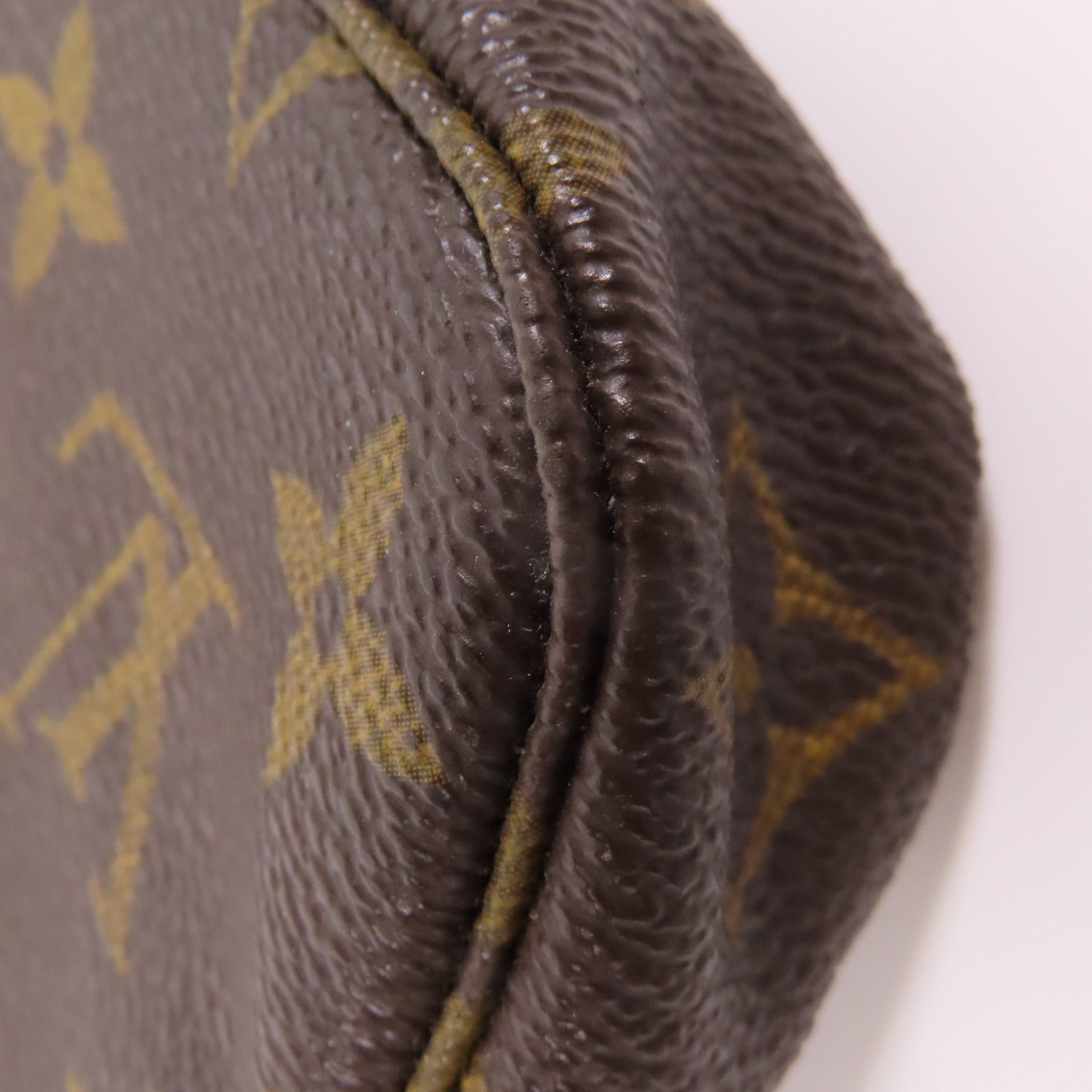 LOUIS VUITTON LV GHW Mini Pochette Accessoires Handbag M58009 Monogram Brown