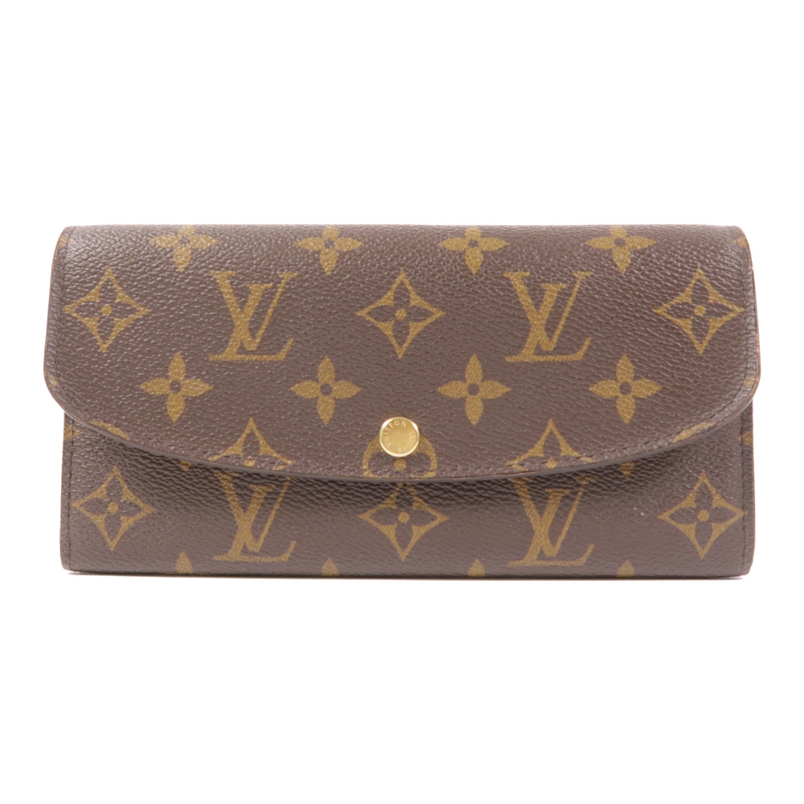 LOUIS VUITTON Monogram Long Wallet金扣長錢包