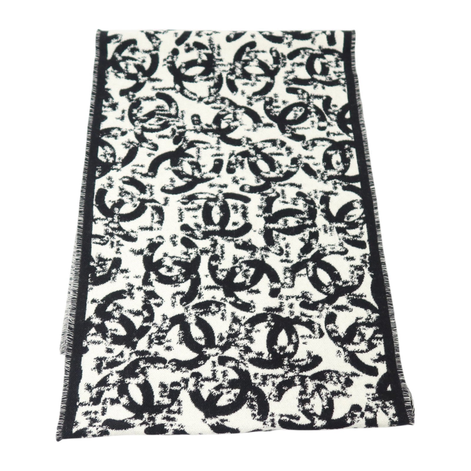 CHANEL 羊毛/羊絨Scarf 182cmX33圍巾