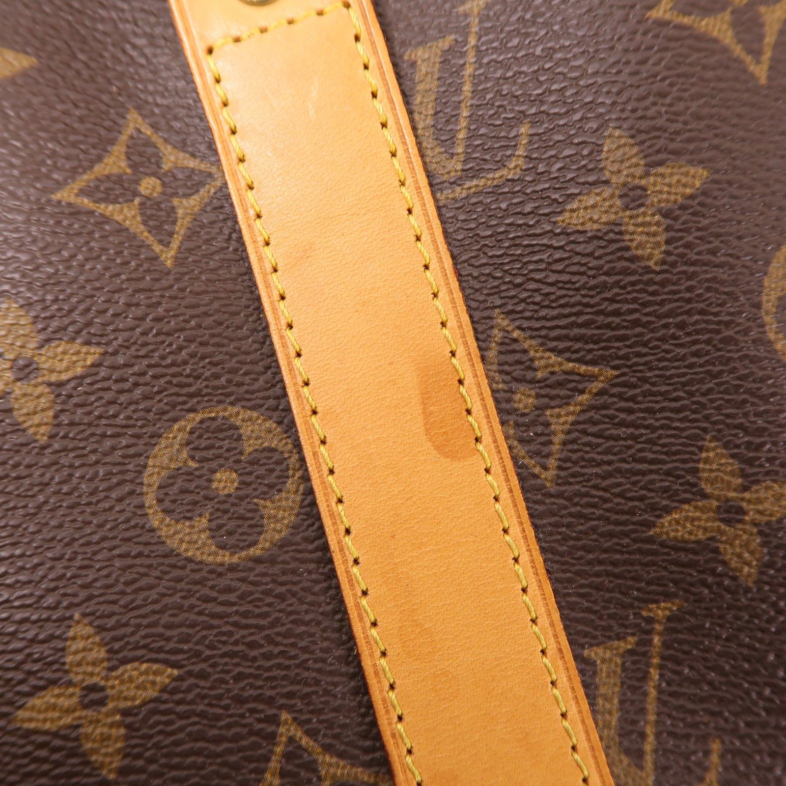 LOUIS VUITTON LV GHW Keepall 45 Travel Boston Hand Bag M41428 Monogram Brown