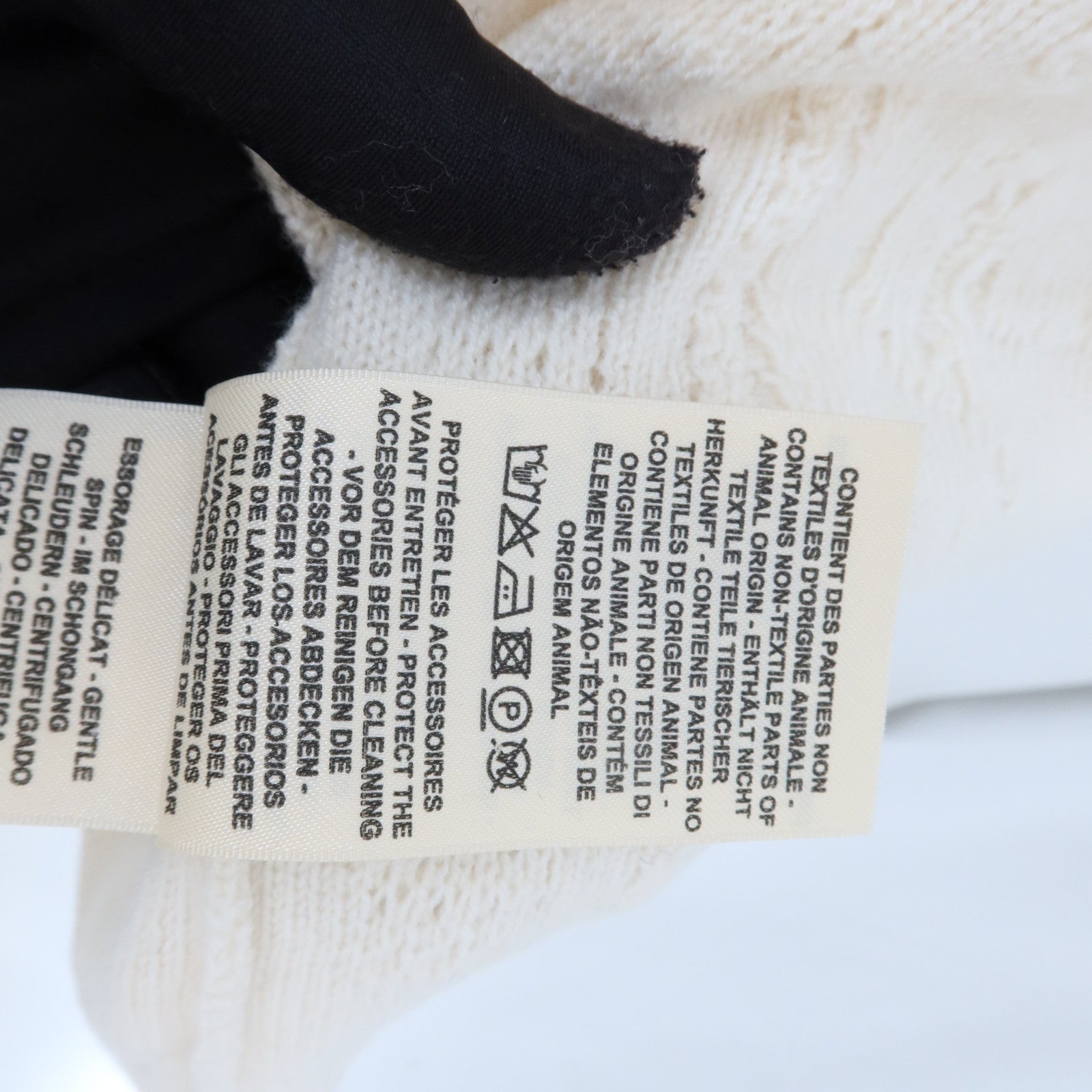 HERMES Wool/Cashmere Cardigan針織